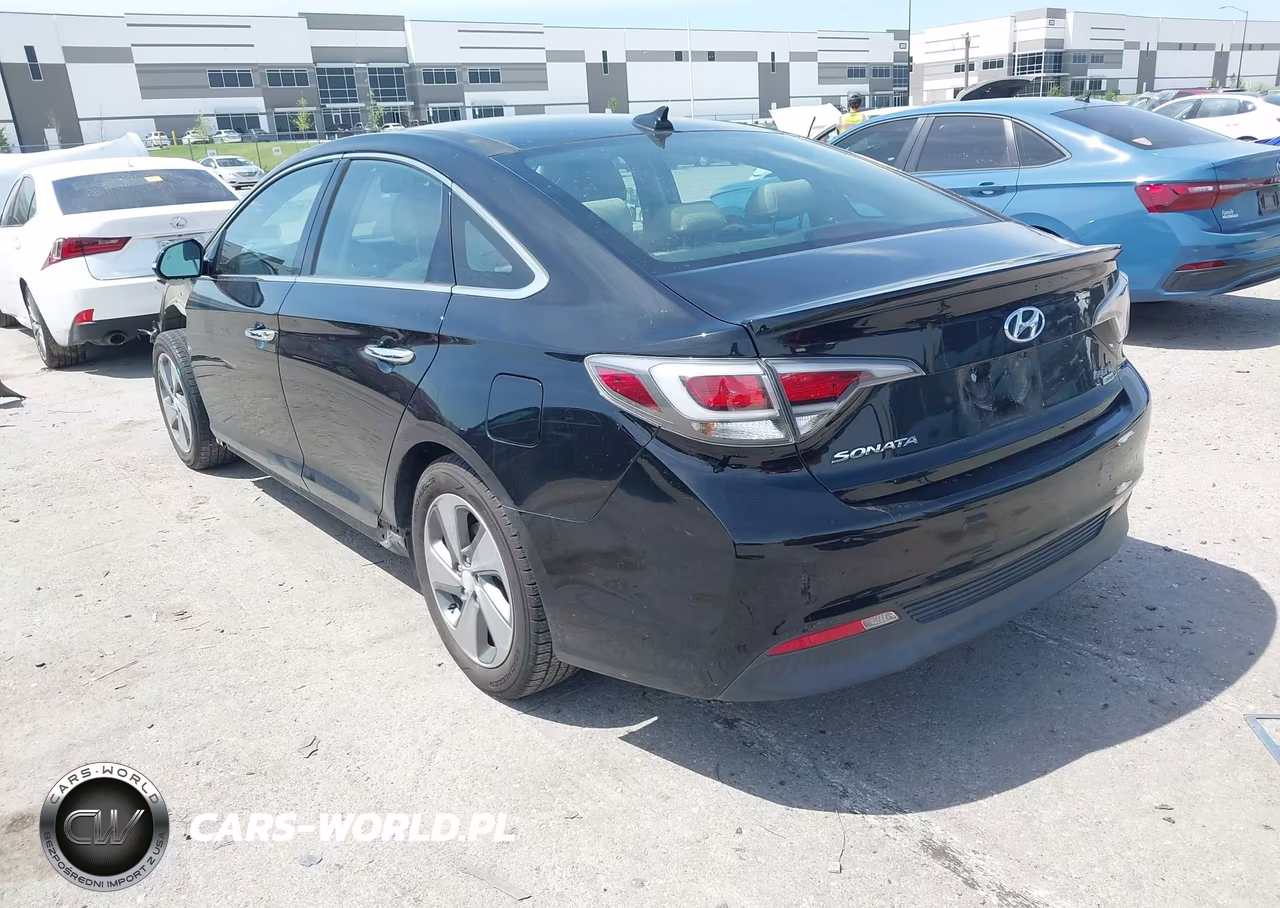 2017 Hyundai Sonata Hybrid Limited VIN:KMHE34L33HA067624 - 3