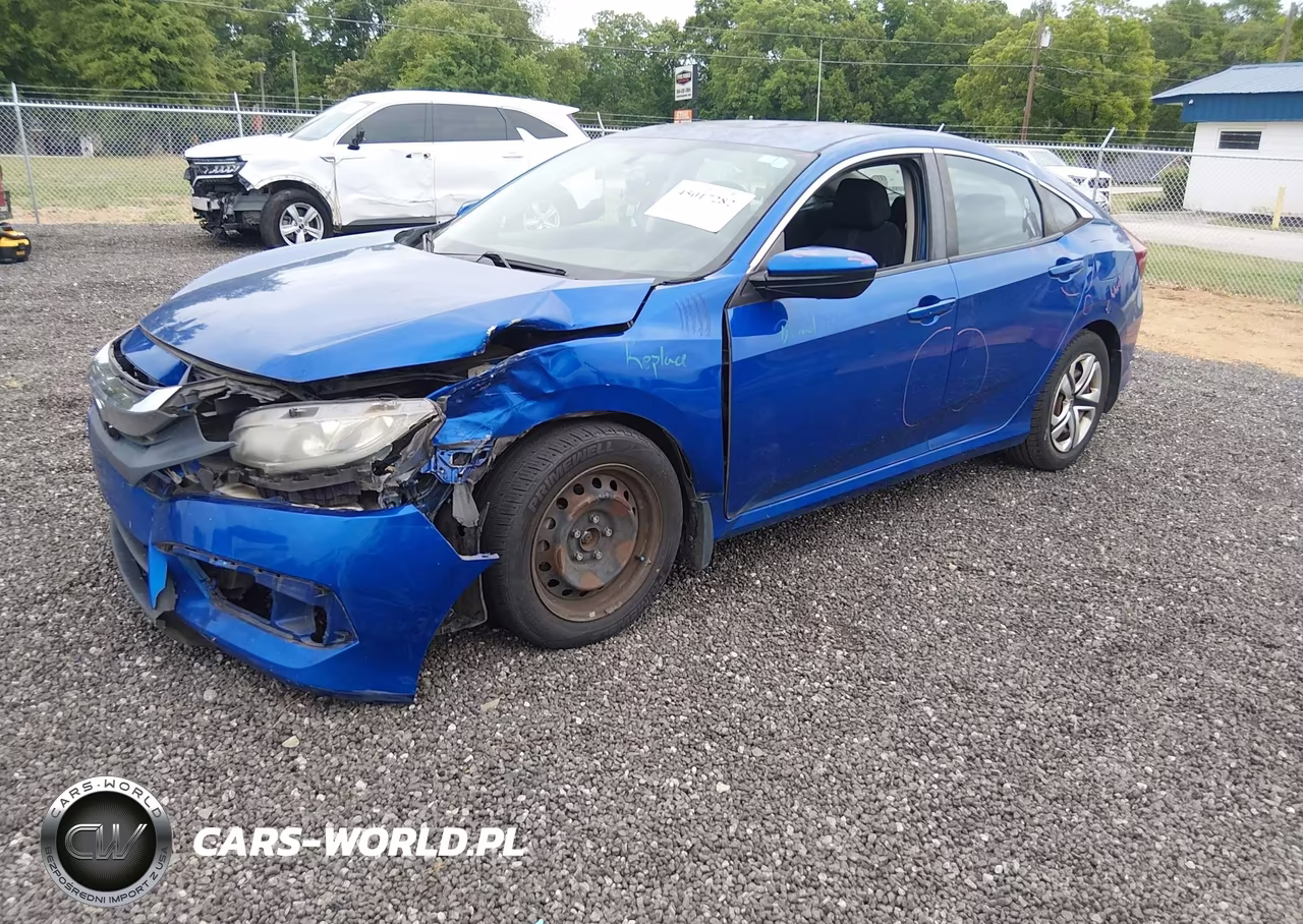 2016 Honda Civic Lx VIN:19XFC2F59GE051997 - 2