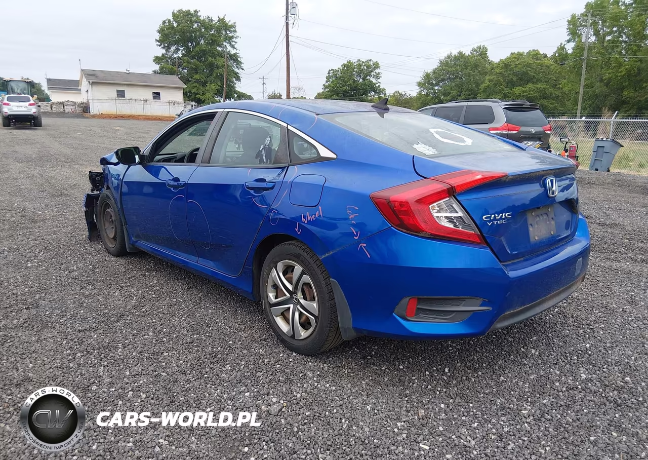 2016 Honda Civic Lx VIN:19XFC2F59GE051997 - 3