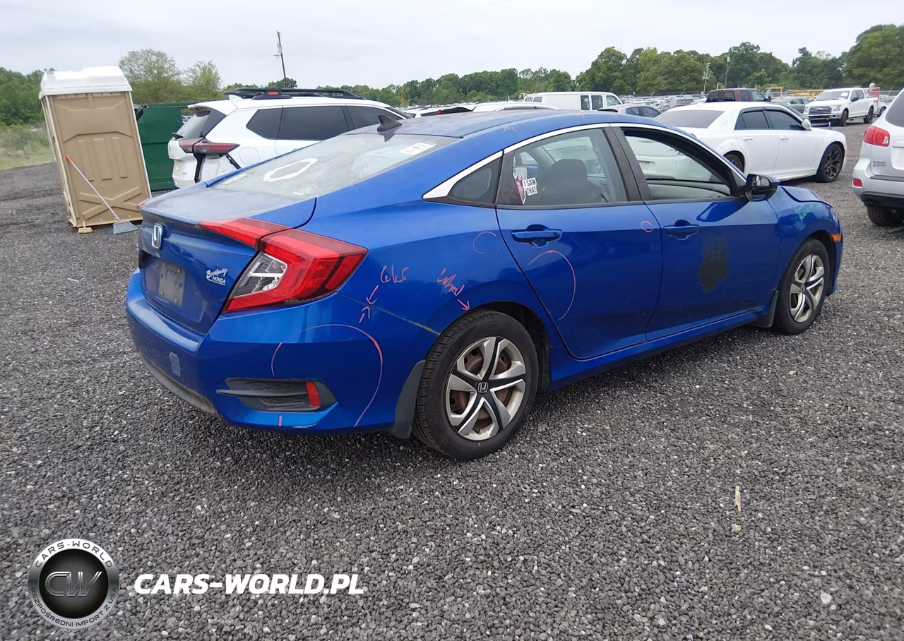 2016 Honda Civic Lx VIN:19XFC2F59GE051997 - 4