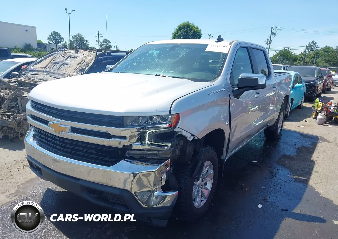 2022 Chevrolet Silverado 1500 Ltd 4Wd Short Bed Lt VIN:3GCUYDED4NG145560 - 2