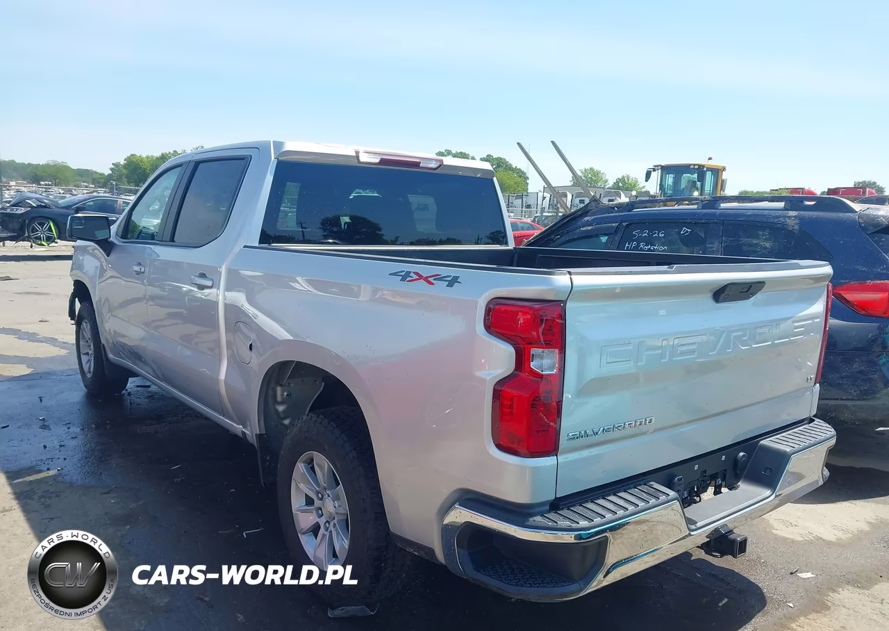 2022 Chevrolet Silverado 1500 Ltd 4Wd Short Bed Lt VIN:3GCUYDED4NG145560 - 3