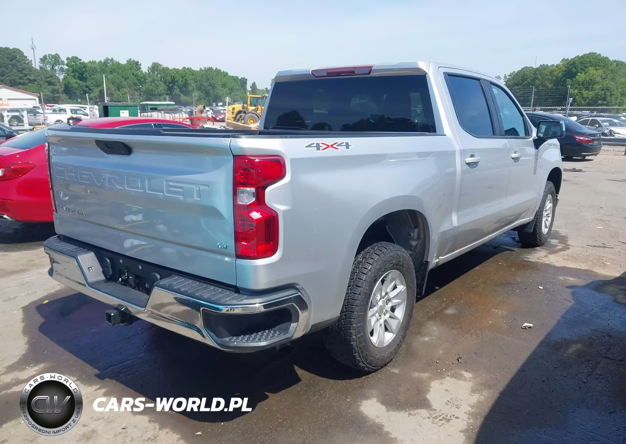 2022 Chevrolet Silverado 1500 Ltd 4Wd Short Bed Lt VIN:3GCUYDED4NG145560 - 4