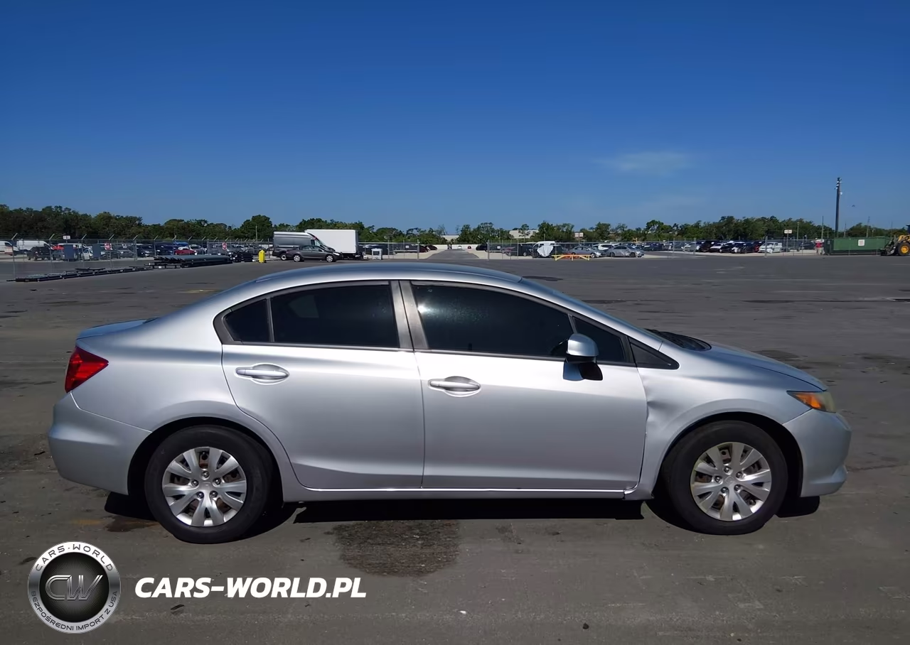 2012 Honda Civic Lx VIN:19XFB2F58CE087371 - 13
