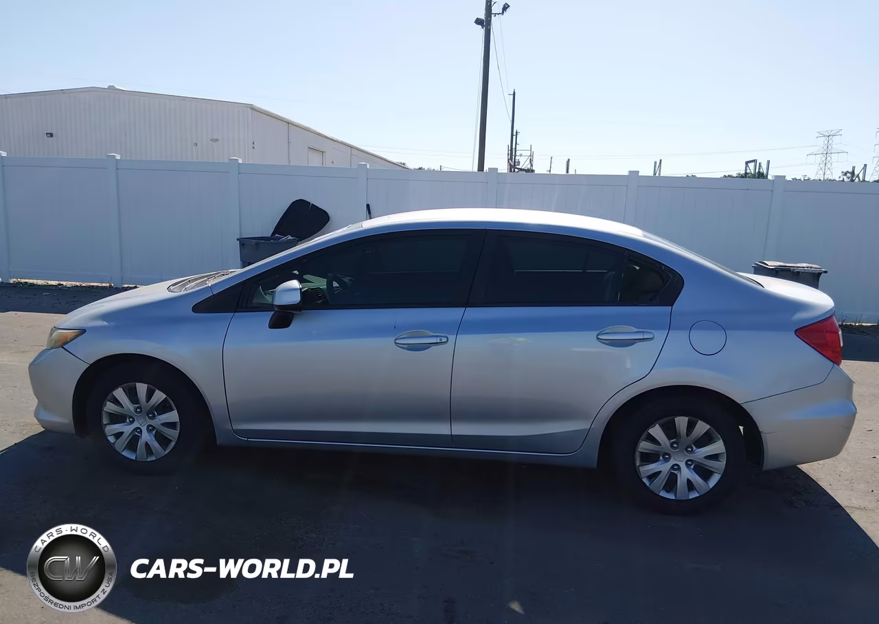 2012 Honda Civic Lx VIN:19XFB2F58CE087371 - 14