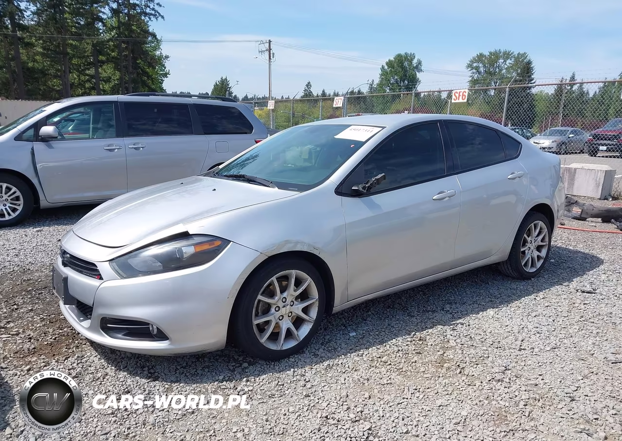 2013 Dodge Dart Sxt VIN:1C3CDFBA6DD345434 - 2
