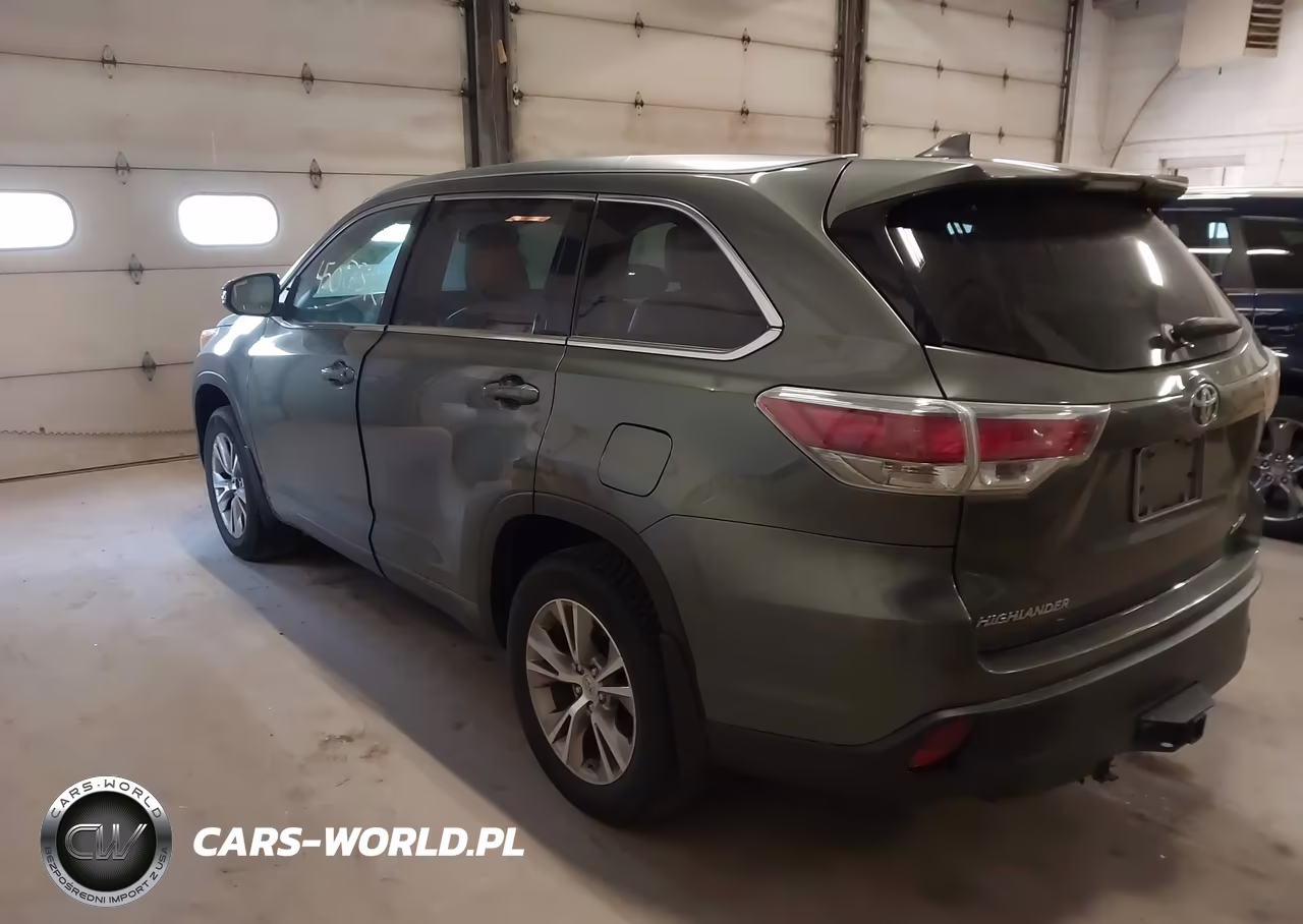 2015 Toyota Highlander Xle V6 VIN:5TDJKRFH2FS171242 - 3