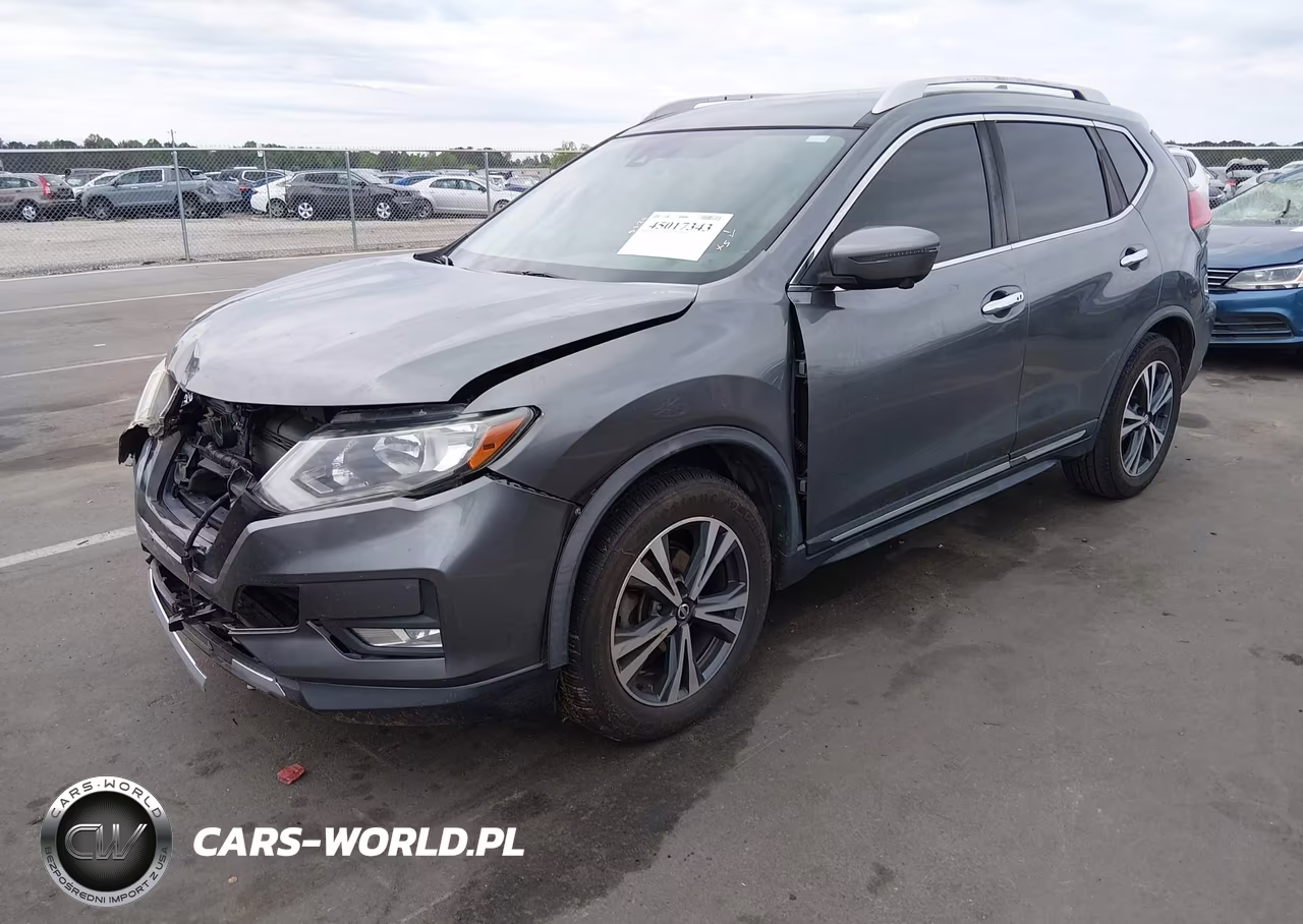 2017 Nissan Rogue Sl VIN:JN8AT2MT6HW145827 - 2