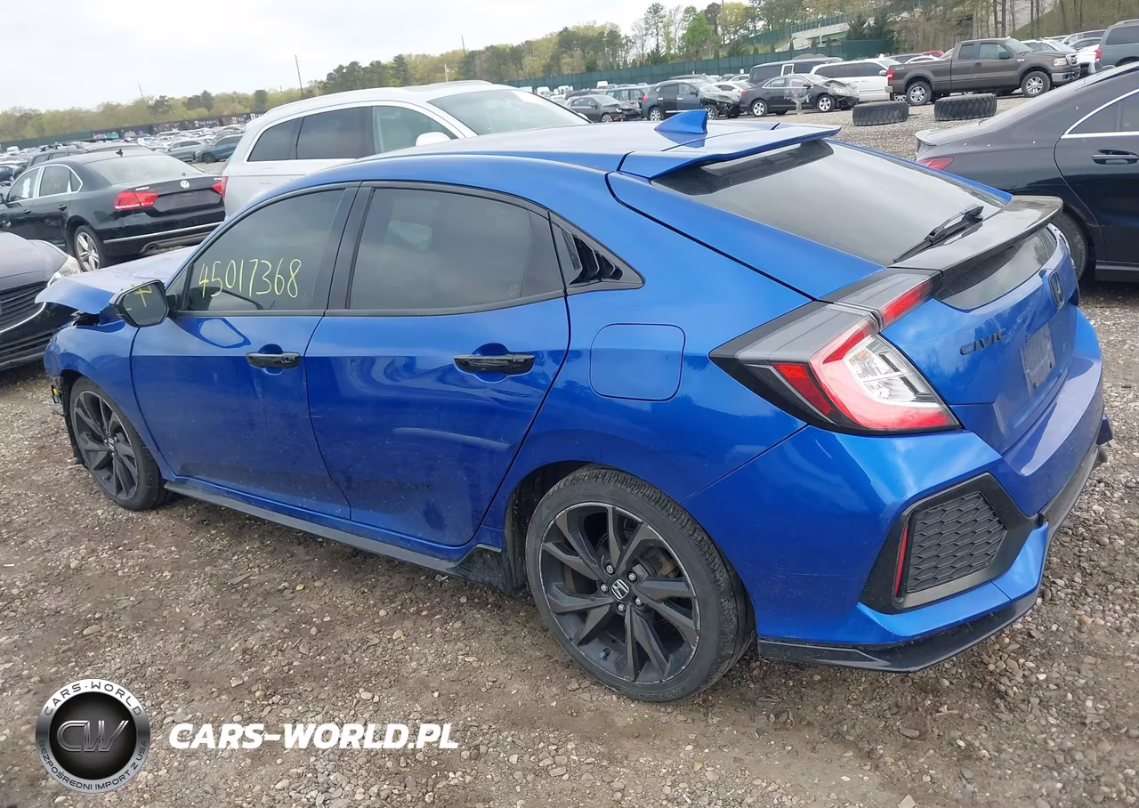 2017 Honda Civic Sport VIN:SHHFK7H42HU424425 - 3