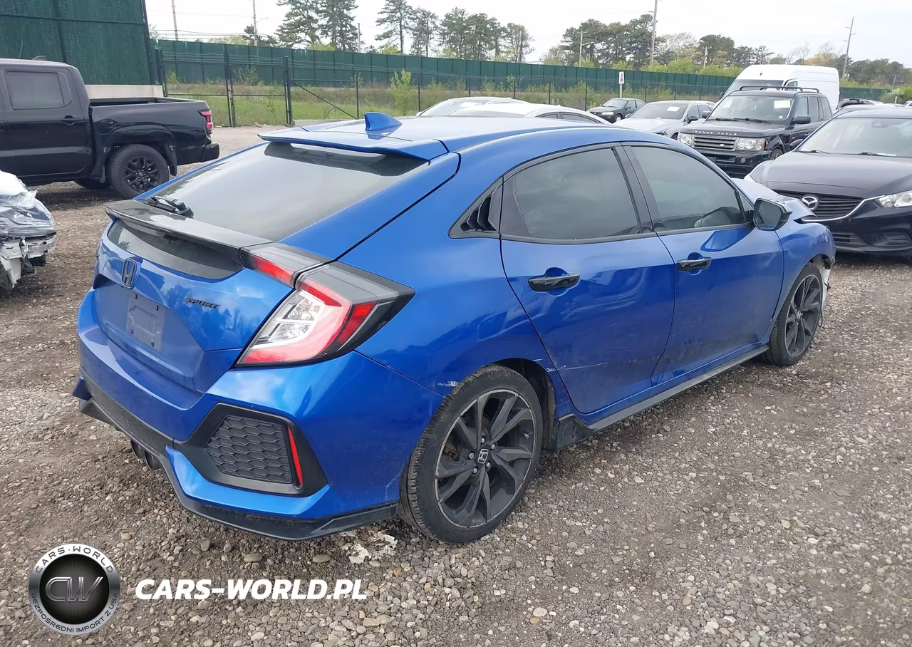 2017 Honda Civic Sport VIN:SHHFK7H42HU424425 - 4