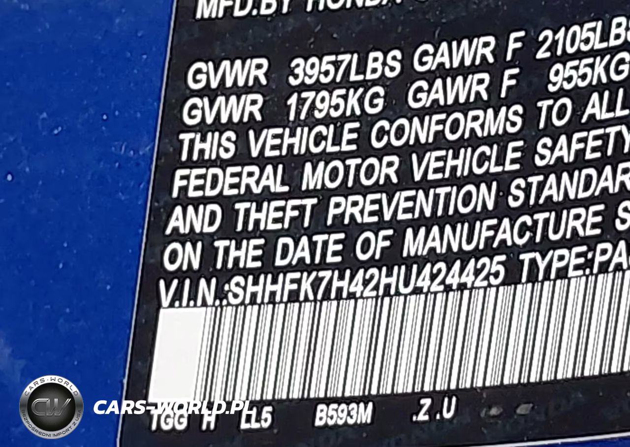 2017 Honda Civic Sport VIN:SHHFK7H42HU424425 - 9