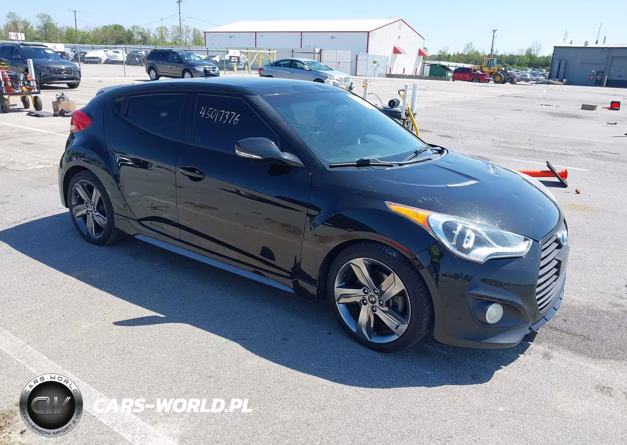 2014 Hyundai Veloster Turbo W-Blue