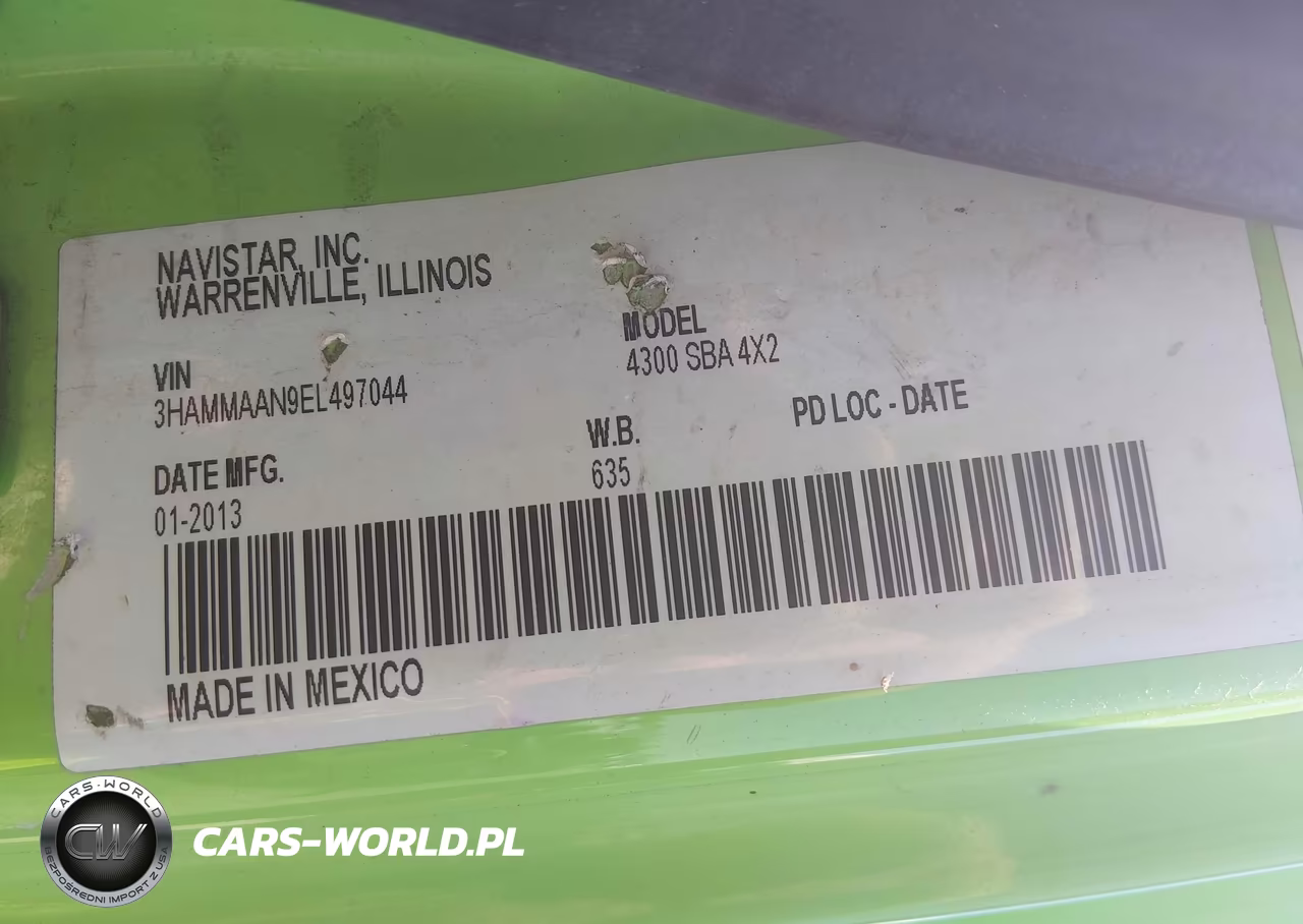 2014 International 4000 4300 VIN:3HAMMAAN9EL497044 - 8