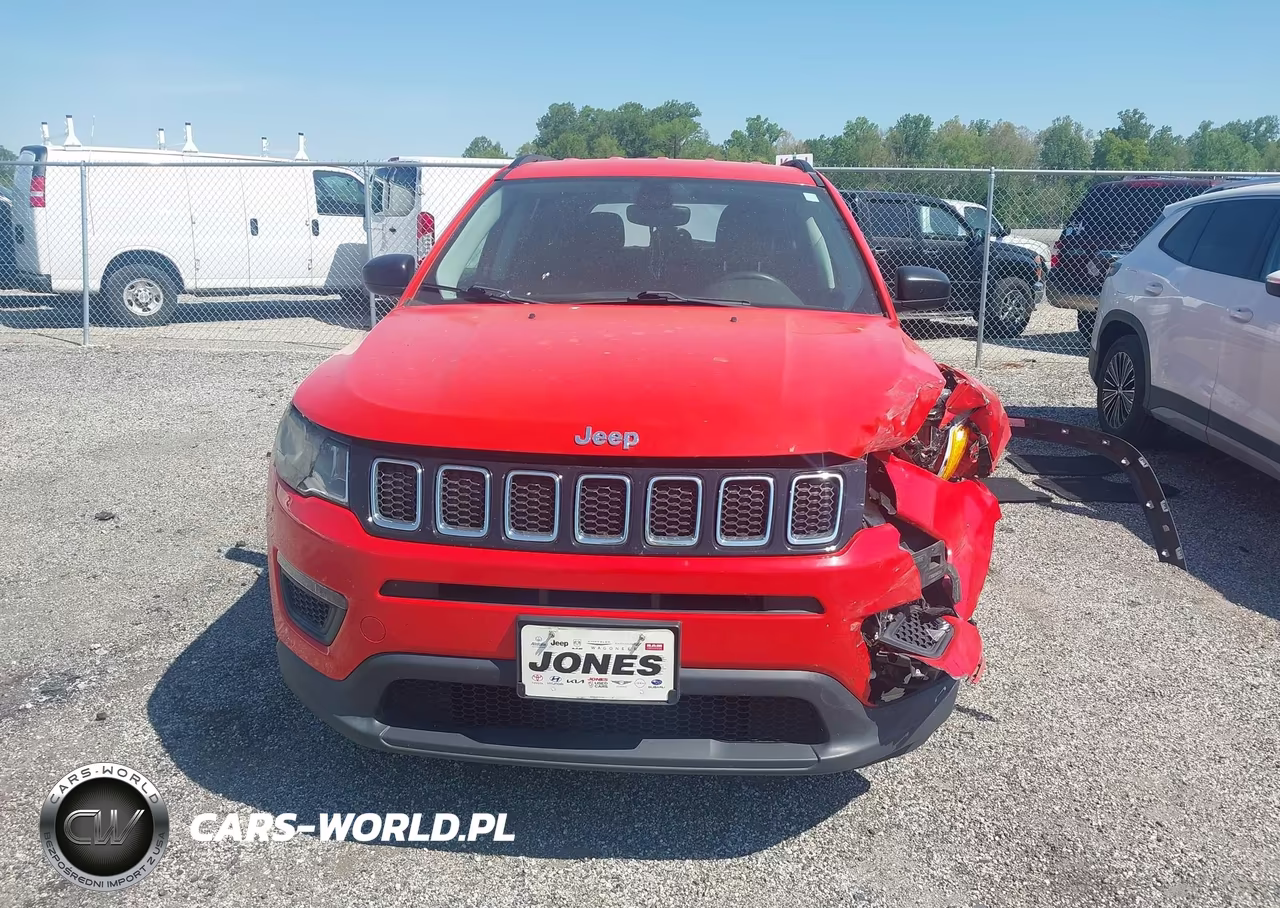 2018 Jeep Compass Sport 4X4 VIN:3C4NJDAB9JT143639 - 12