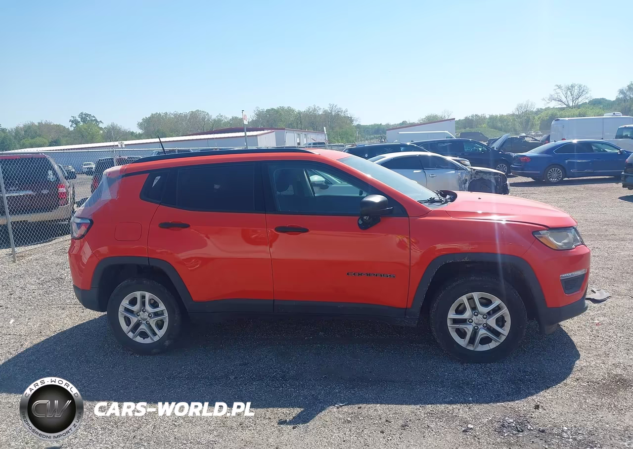 2018 Jeep Compass Sport 4X4 VIN:3C4NJDAB9JT143639 - 13