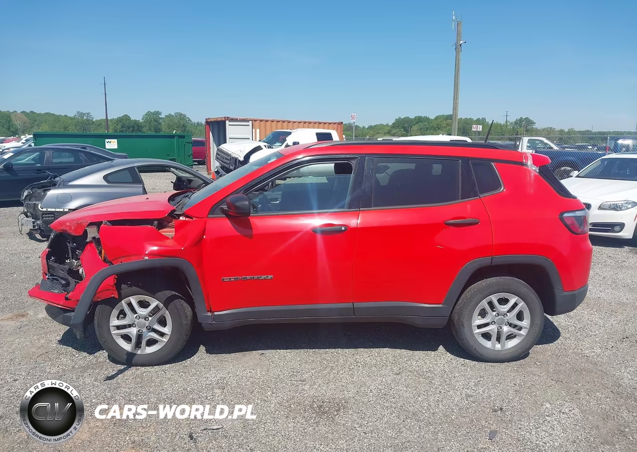 2018 Jeep Compass Sport 4X4 VIN:3C4NJDAB9JT143639 - 14
