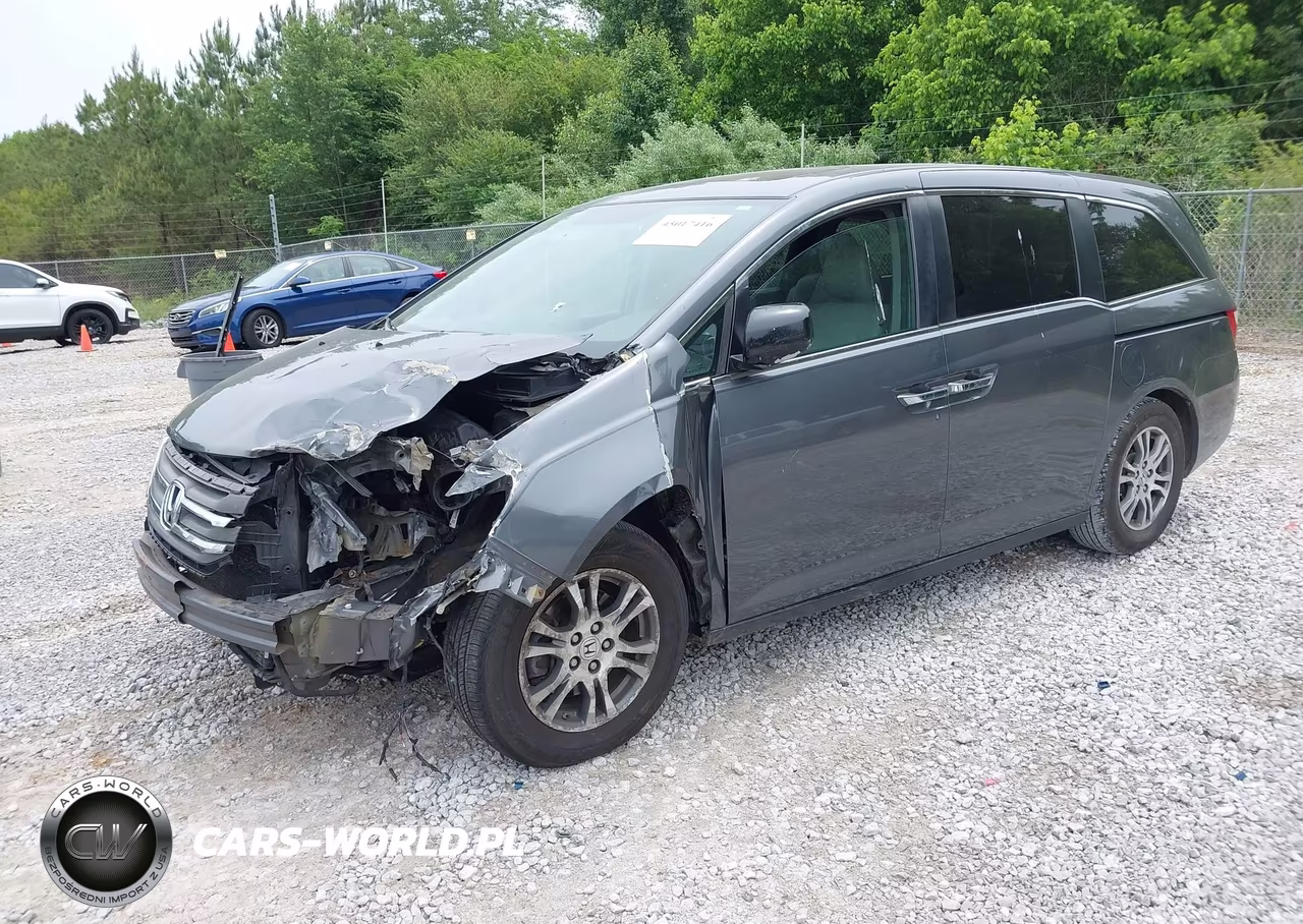 2013 Honda Odyssey Ex-L VIN:5FNRL5H6XDB003385 - 2