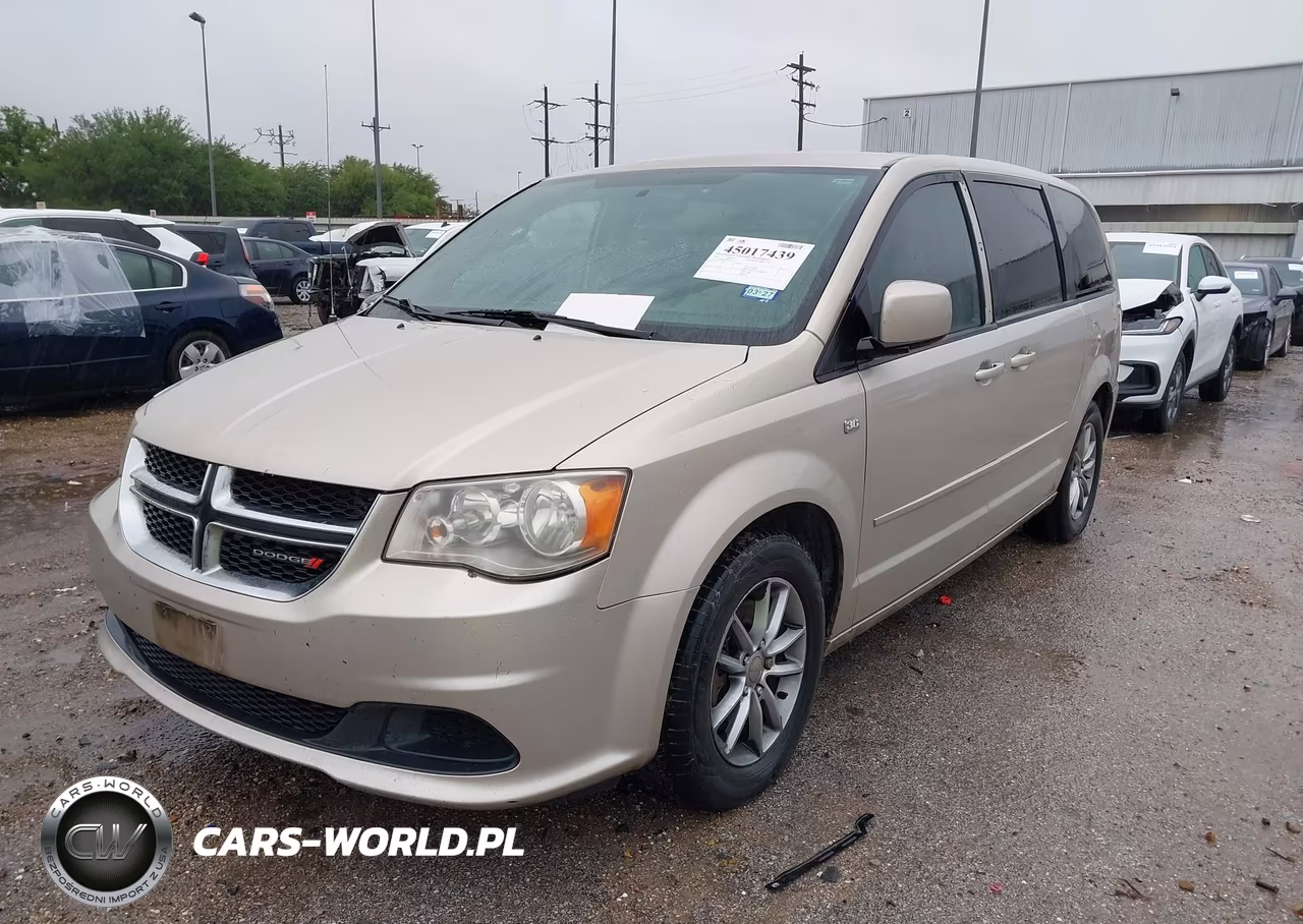 2014 Dodge Grand Caravan Se 30Th Anniversary VIN:2C4RDGBG9ER257833 - 2