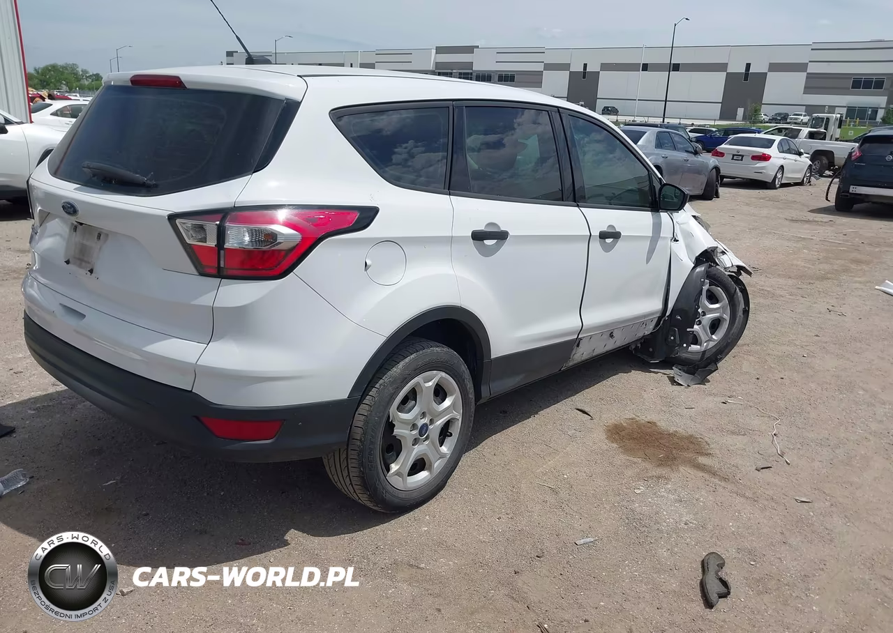 2018 Ford Escape S VIN:1FMCU0F72JUD58387 - 4