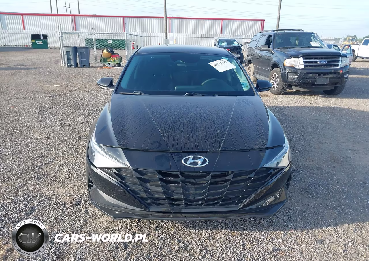 2023 Hyundai Elantra Hybrid Blue VIN:KMHLM4AJ4PU043562 - 13