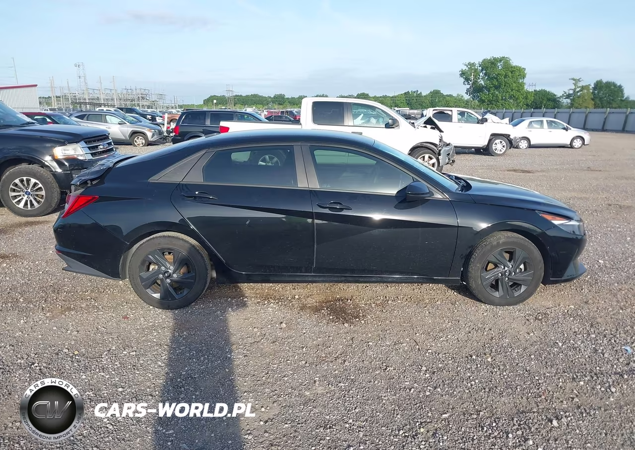 2023 Hyundai Elantra Hybrid Blue VIN:KMHLM4AJ4PU043562 - 14
