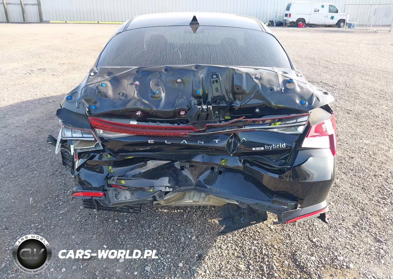 2023 Hyundai Elantra Hybrid Blue VIN:KMHLM4AJ4PU043562 - 6