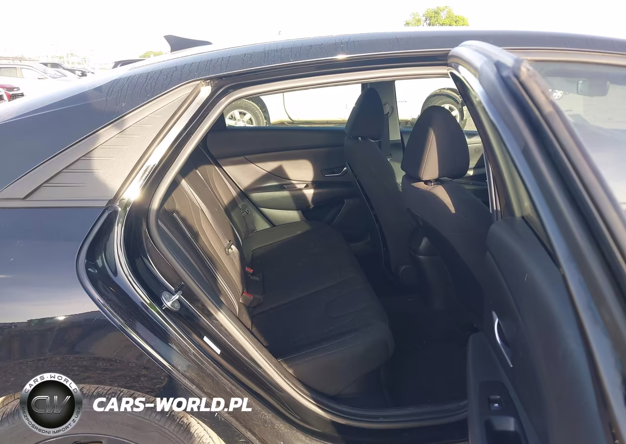 2023 Hyundai Elantra Hybrid Blue VIN:KMHLM4AJ4PU043562 - 8