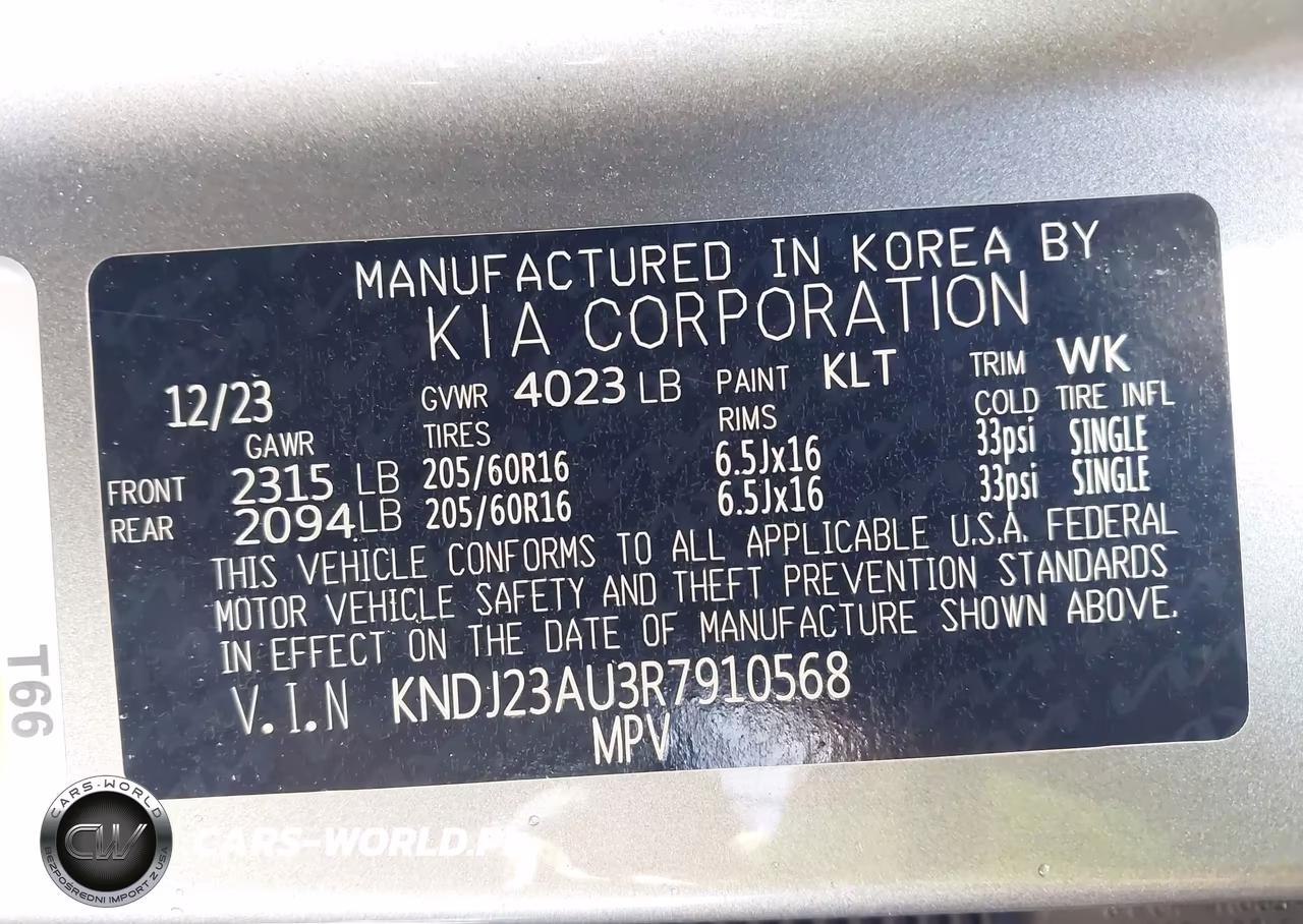 2024 Kia Soul Lx VIN:KNDJ23AU3R7910568 - 9
