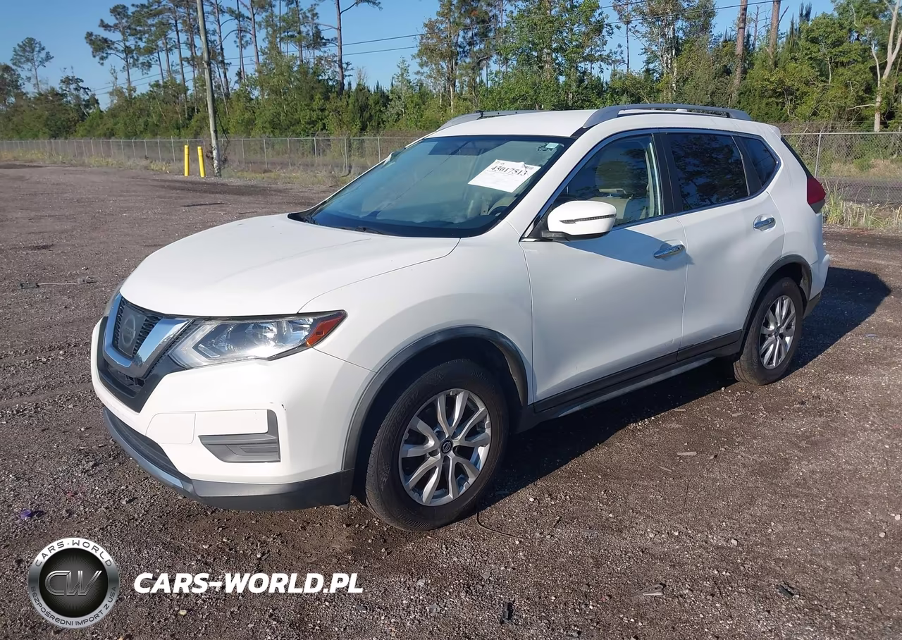 2017 Nissan Rogue Sv VIN:JN8AT2MT9HW153159 - 2
