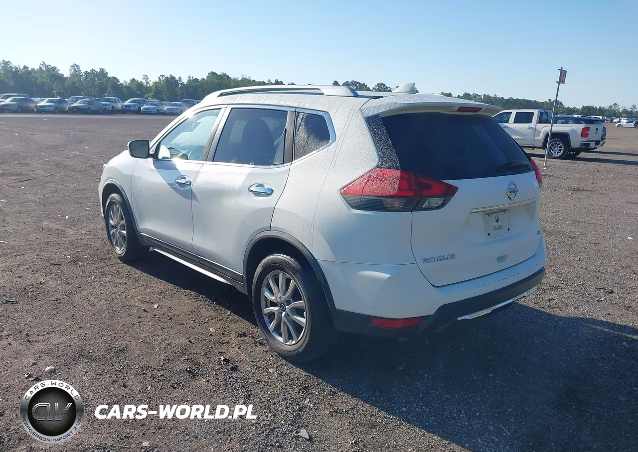 2017 Nissan Rogue Sv VIN:JN8AT2MT9HW153159 - 3
