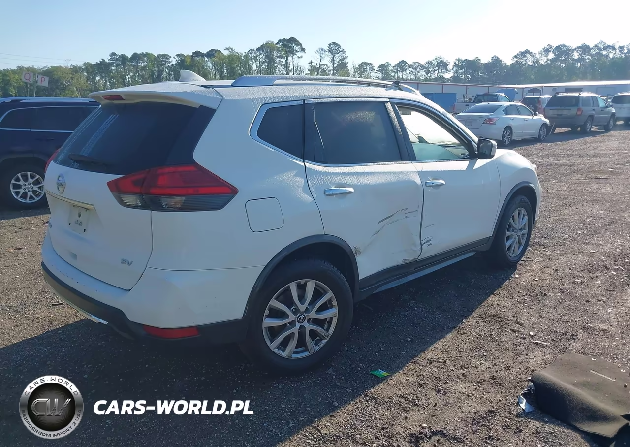 2017 Nissan Rogue Sv VIN:JN8AT2MT9HW153159 - 4