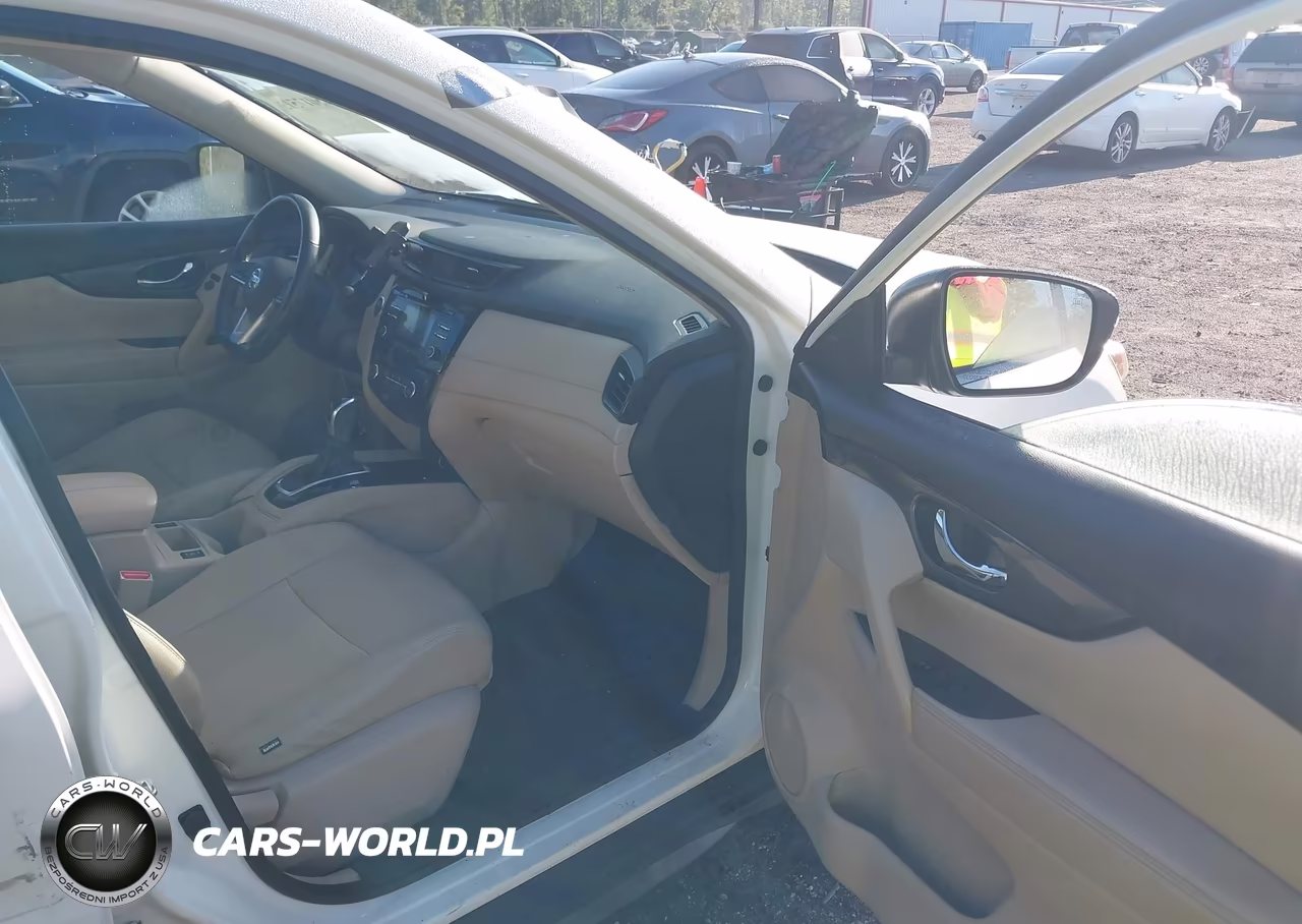 2017 Nissan Rogue Sv VIN:JN8AT2MT9HW153159 - 5