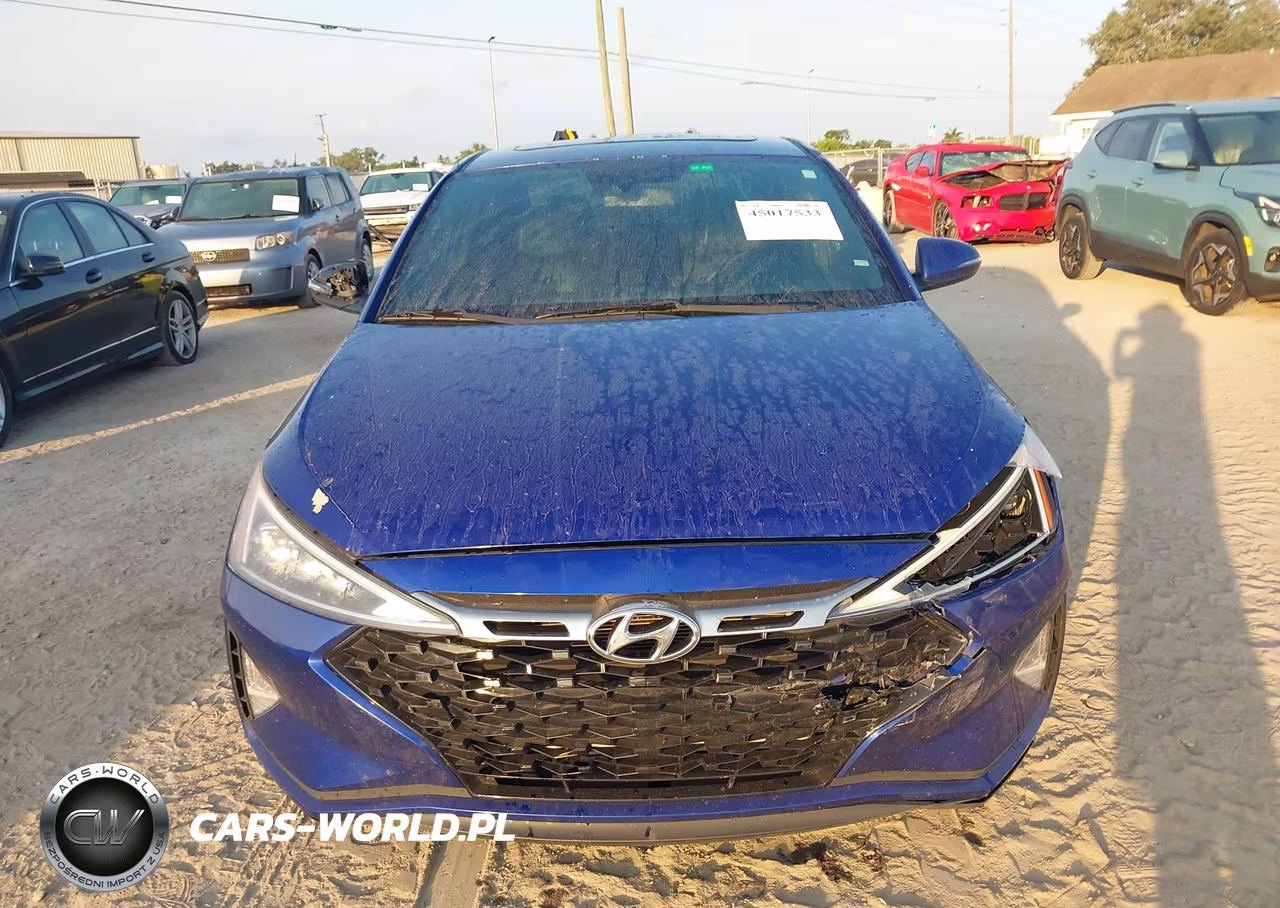 2020 Hyundai Elantra Sport VIN:KMHD04LB9LU041855 - 12