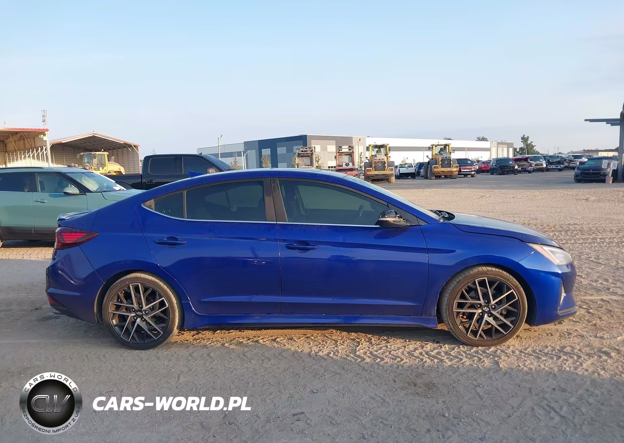 2020 Hyundai Elantra Sport VIN:KMHD04LB9LU041855 - 13