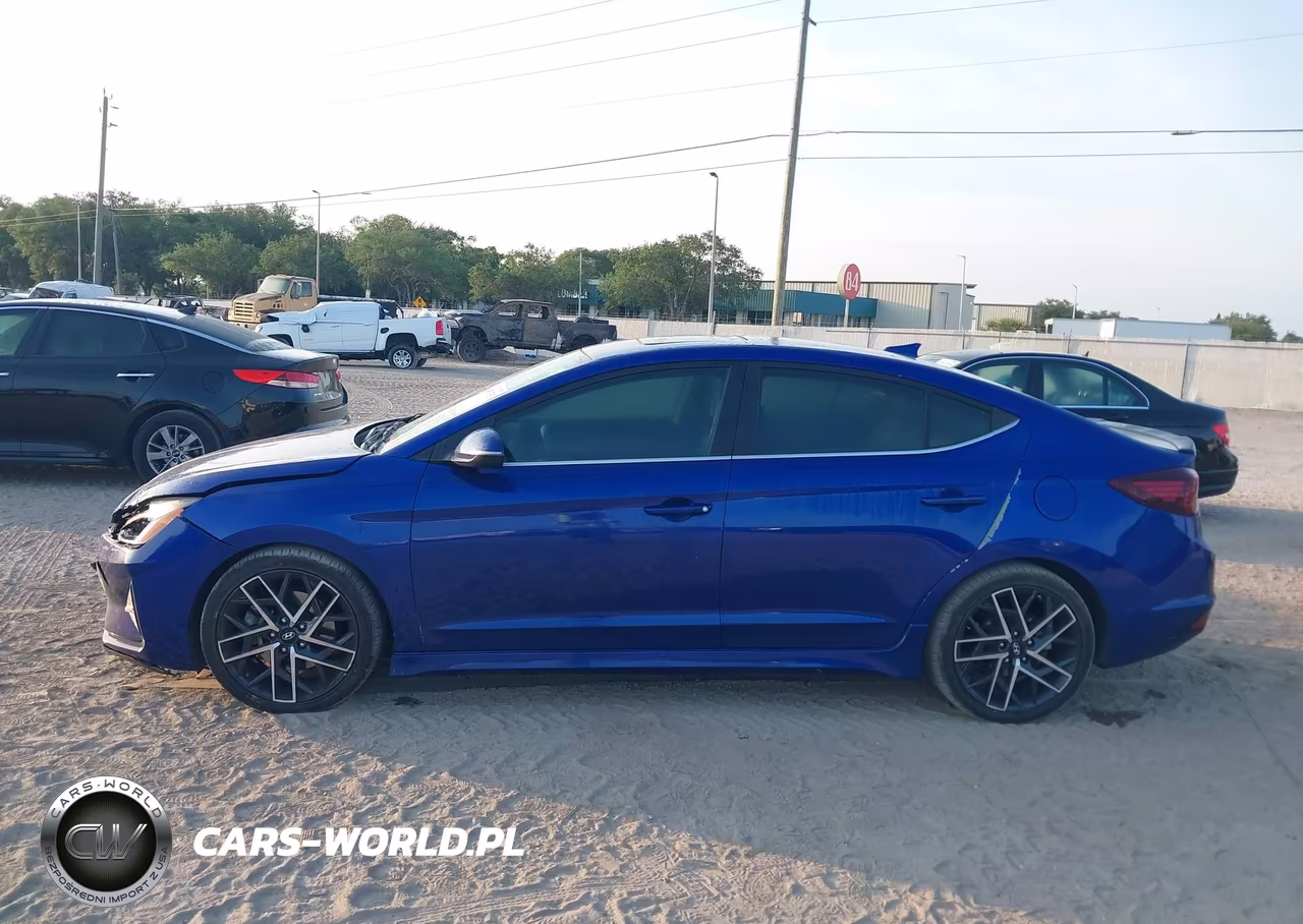 2020 Hyundai Elantra Sport VIN:KMHD04LB9LU041855 - 14
