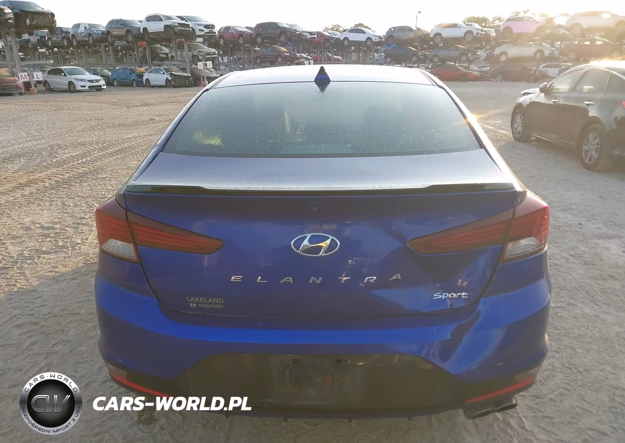 2020 Hyundai Elantra Sport VIN:KMHD04LB9LU041855 - 16