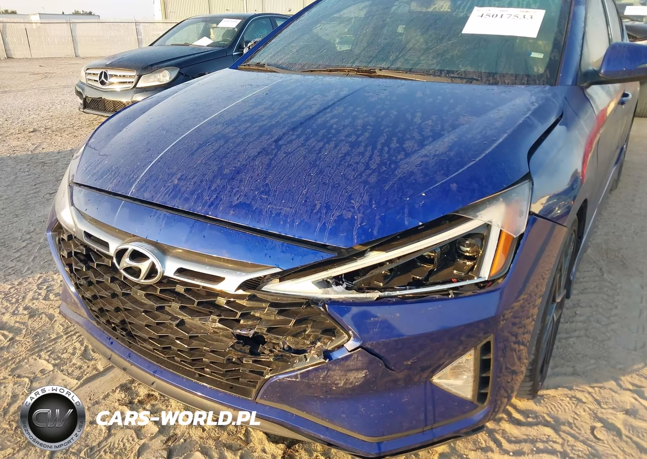 2020 Hyundai Elantra Sport VIN:KMHD04LB9LU041855 - 6