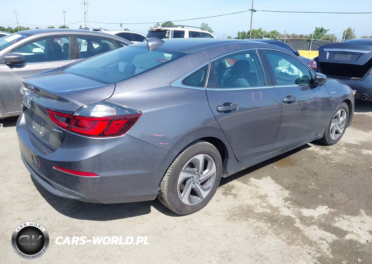 2019 Honda Insight Ex VIN:19XZE4F52KE022174 - 4