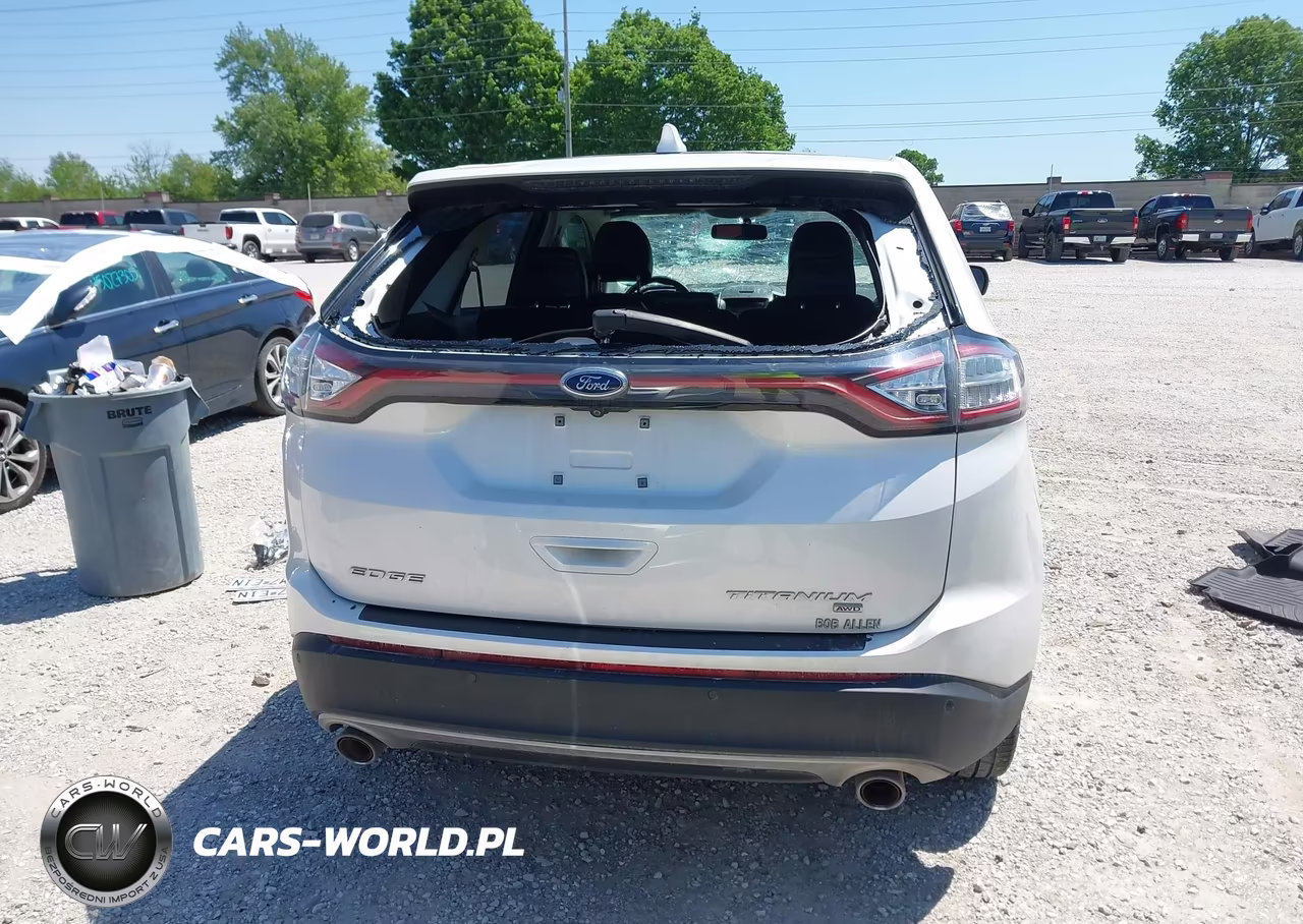 2017 Ford Edge Titanium VIN:2FMPK4K83HBC68551 - 16