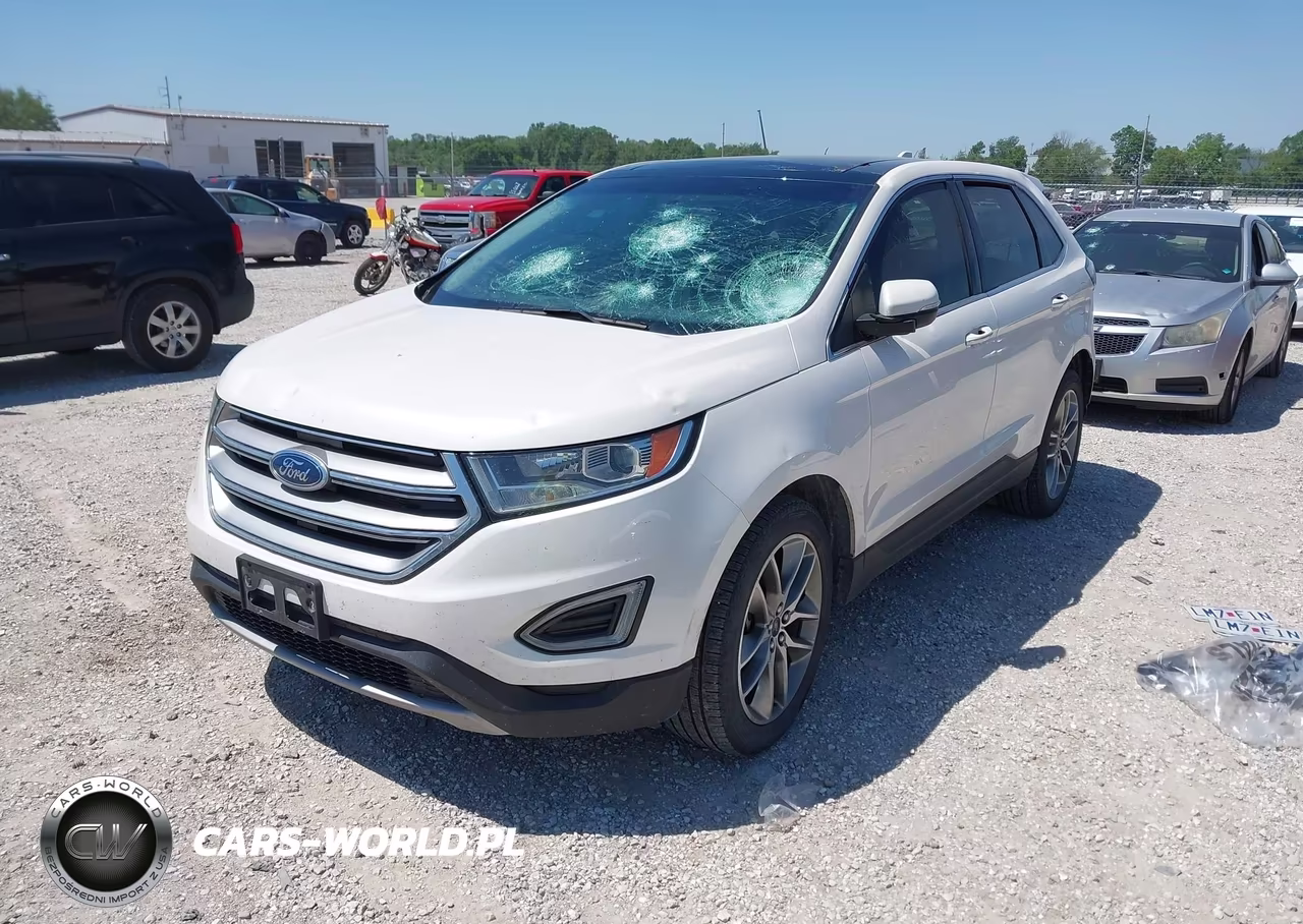 2017 Ford Edge Titanium VIN:2FMPK4K83HBC68551 - 2