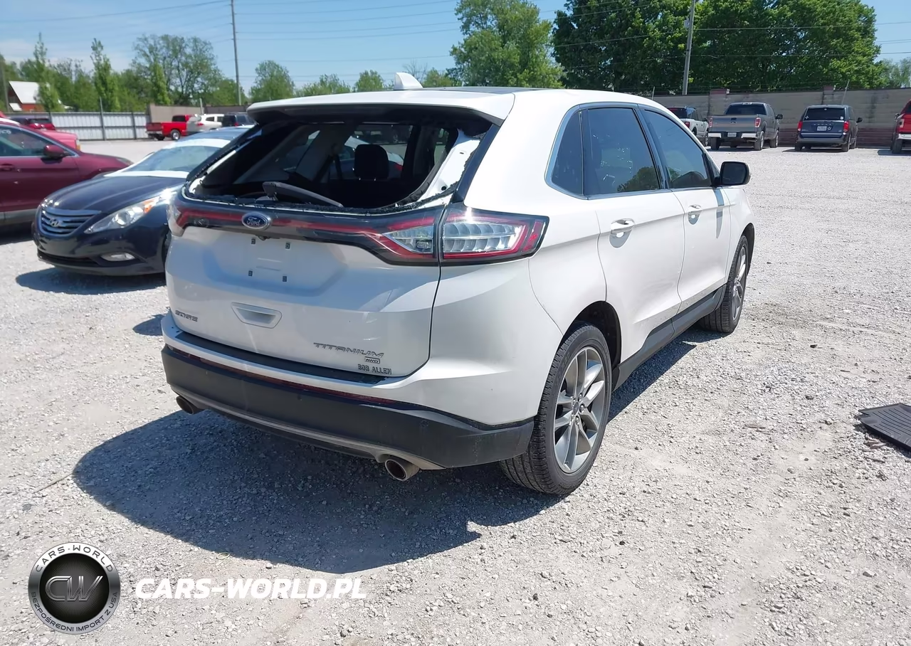 2017 Ford Edge Titanium VIN:2FMPK4K83HBC68551 - 4
