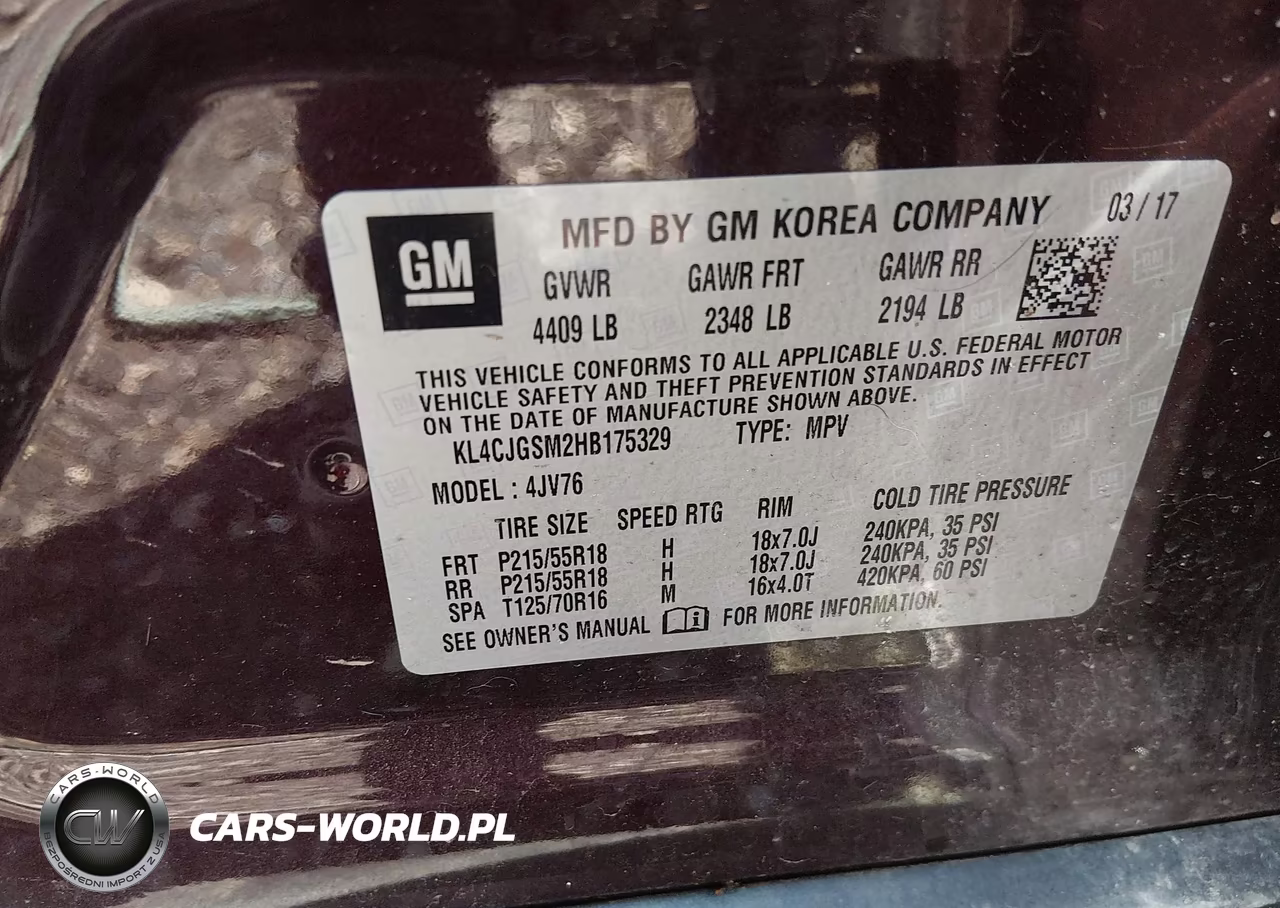 2017 Buick Encore Essence VIN:KL4CJGSM2HB175329 - 9