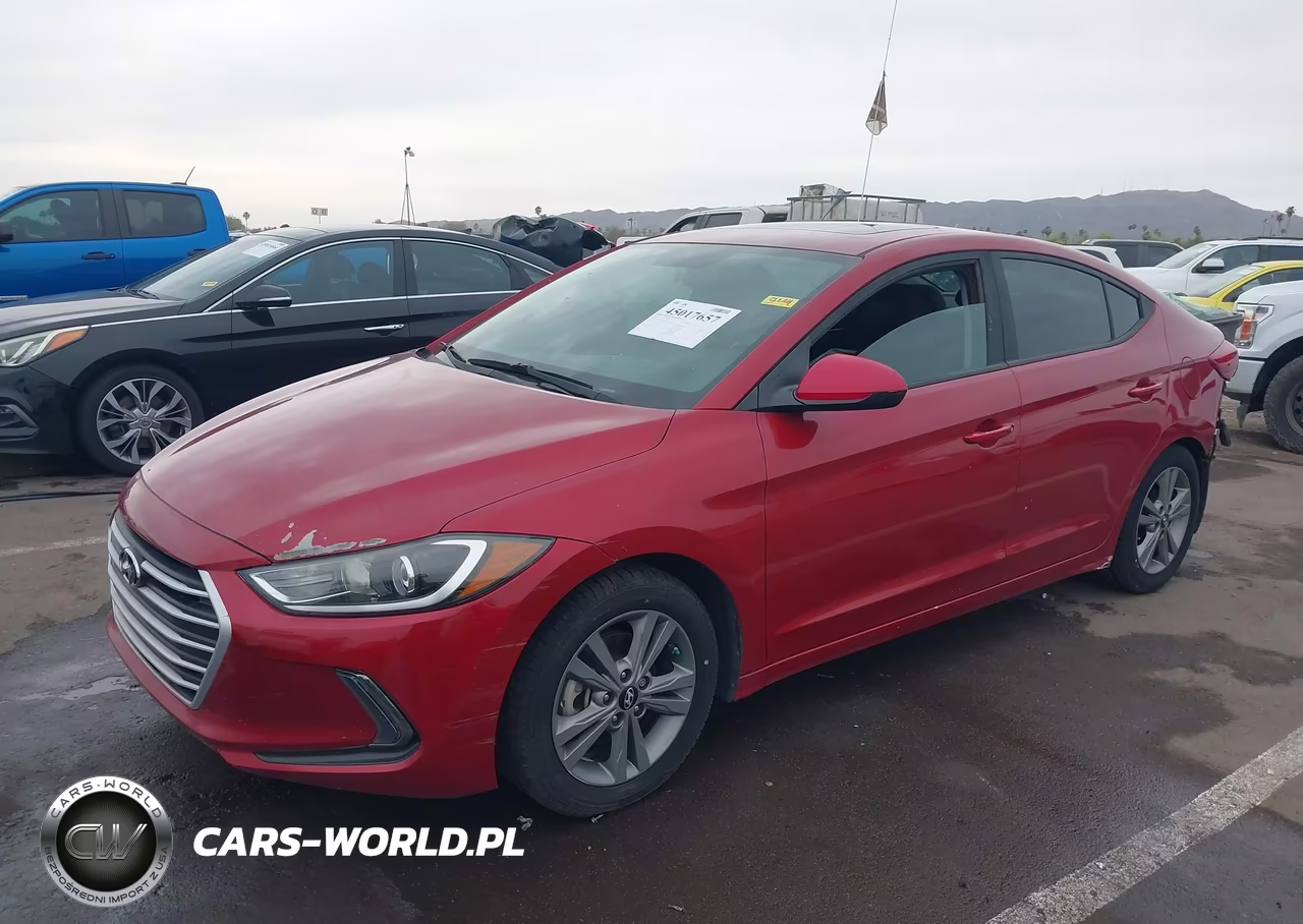 2017 Hyundai Elantra Value Edition VIN:KMHD84LF1HU300129 - 2