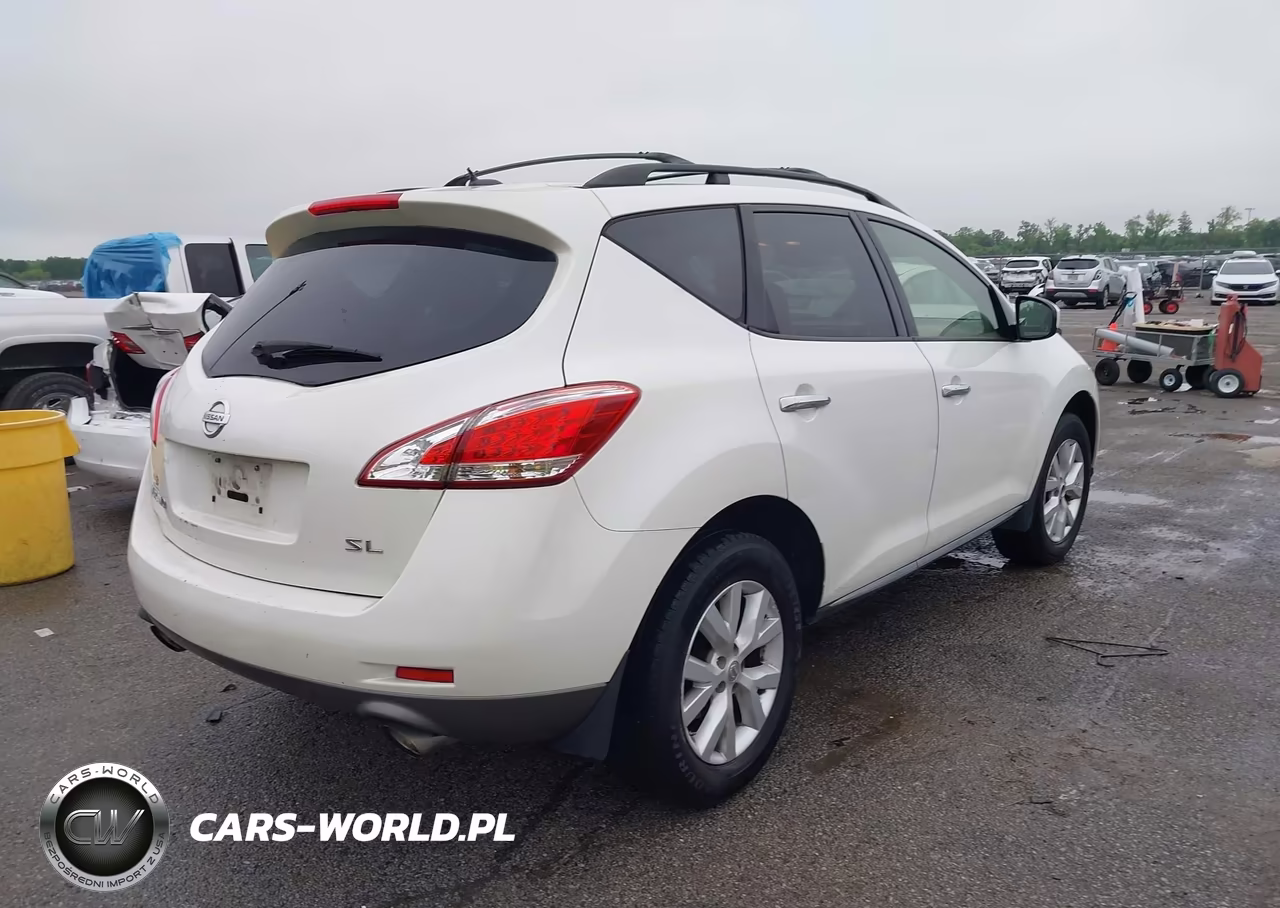 2013 Nissan Murano Sl VIN:JN8AZ1MU4DW200576 - 4