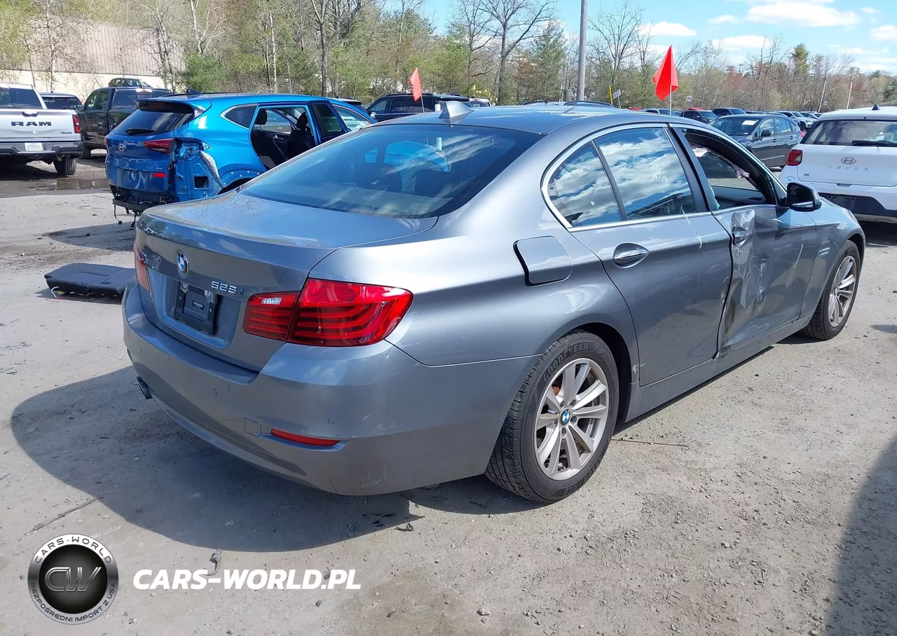 2015 BMW 528I xDrive VIN:WBA5A7C51FD624407 - 4