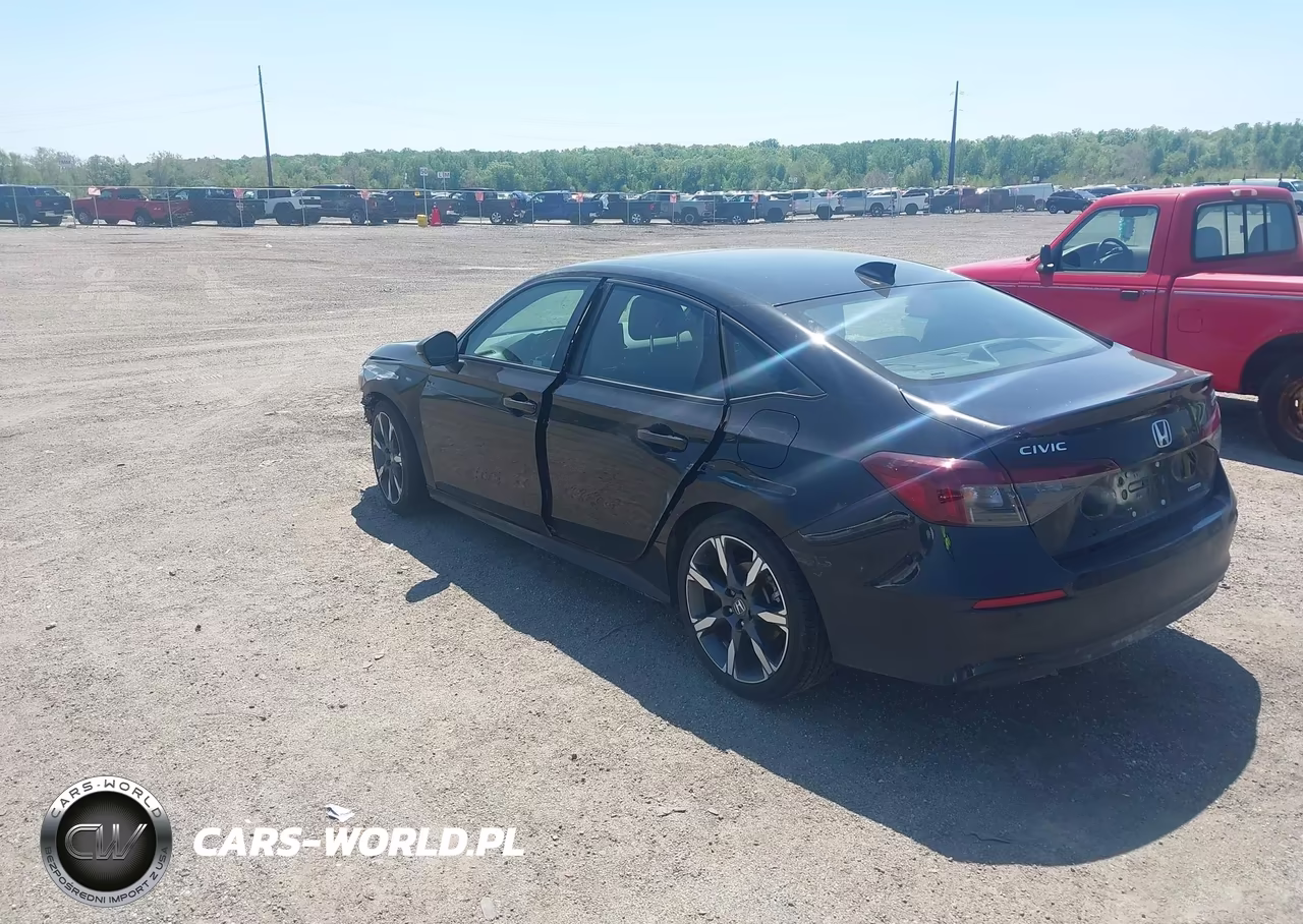 2025 Honda Civic Hybrid VIN:2HGFE4F87SH338219 - 3