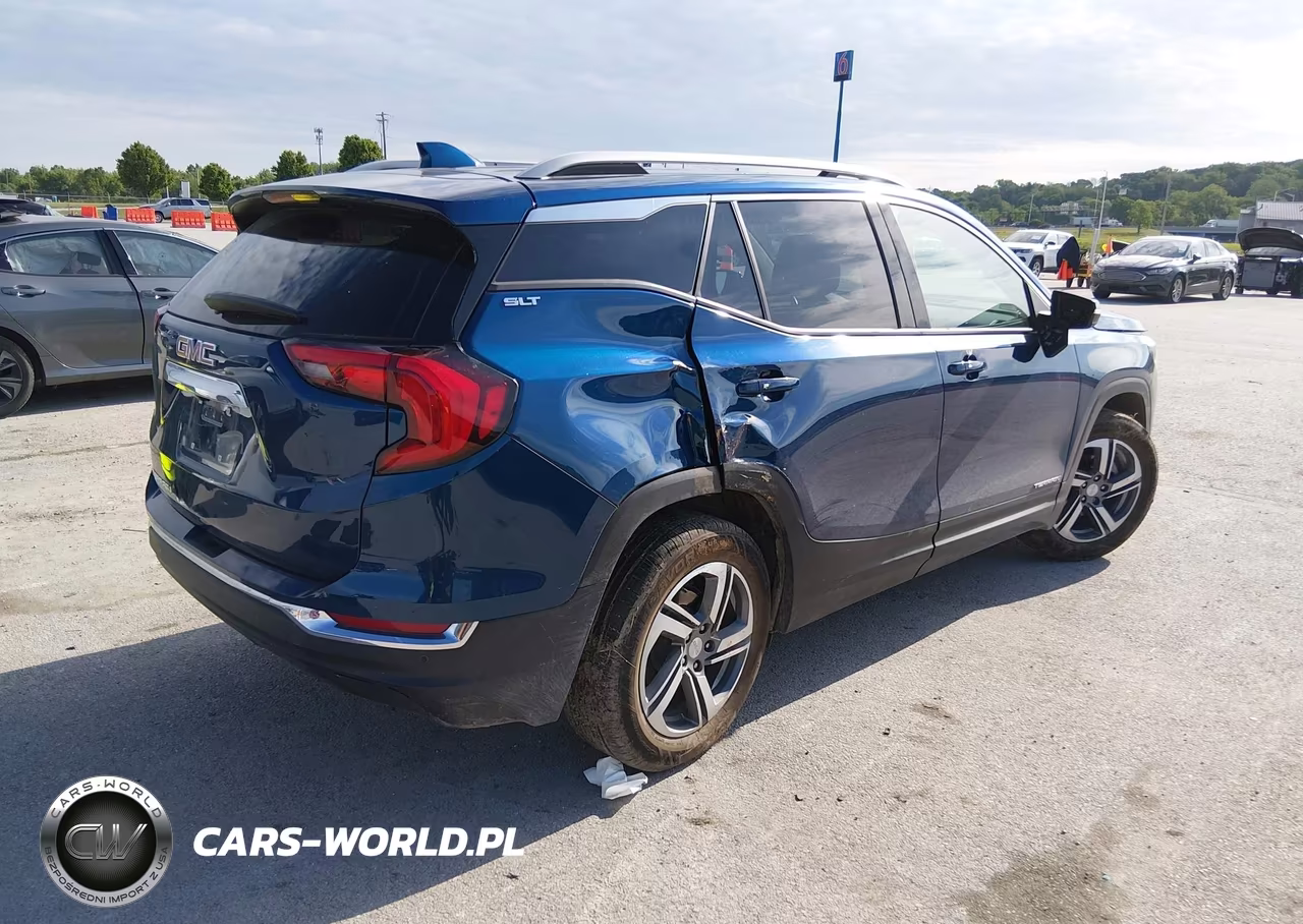 2021 GMC Terrain Fwd Slt VIN:3GKALPEV4ML382426 - 4
