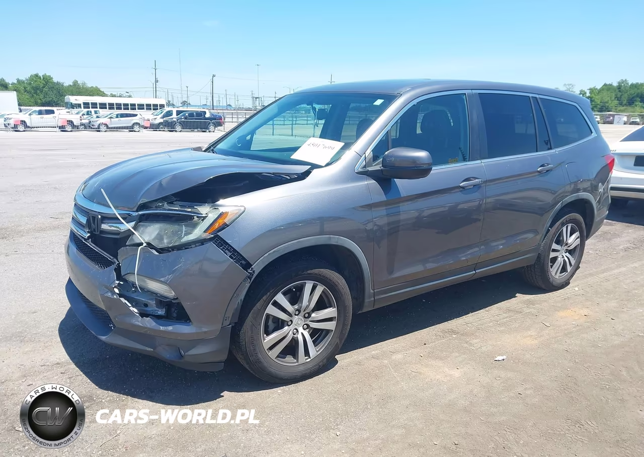 2016 Honda Pilot Ex-L VIN:5FNYF5H51GB040436 - 2