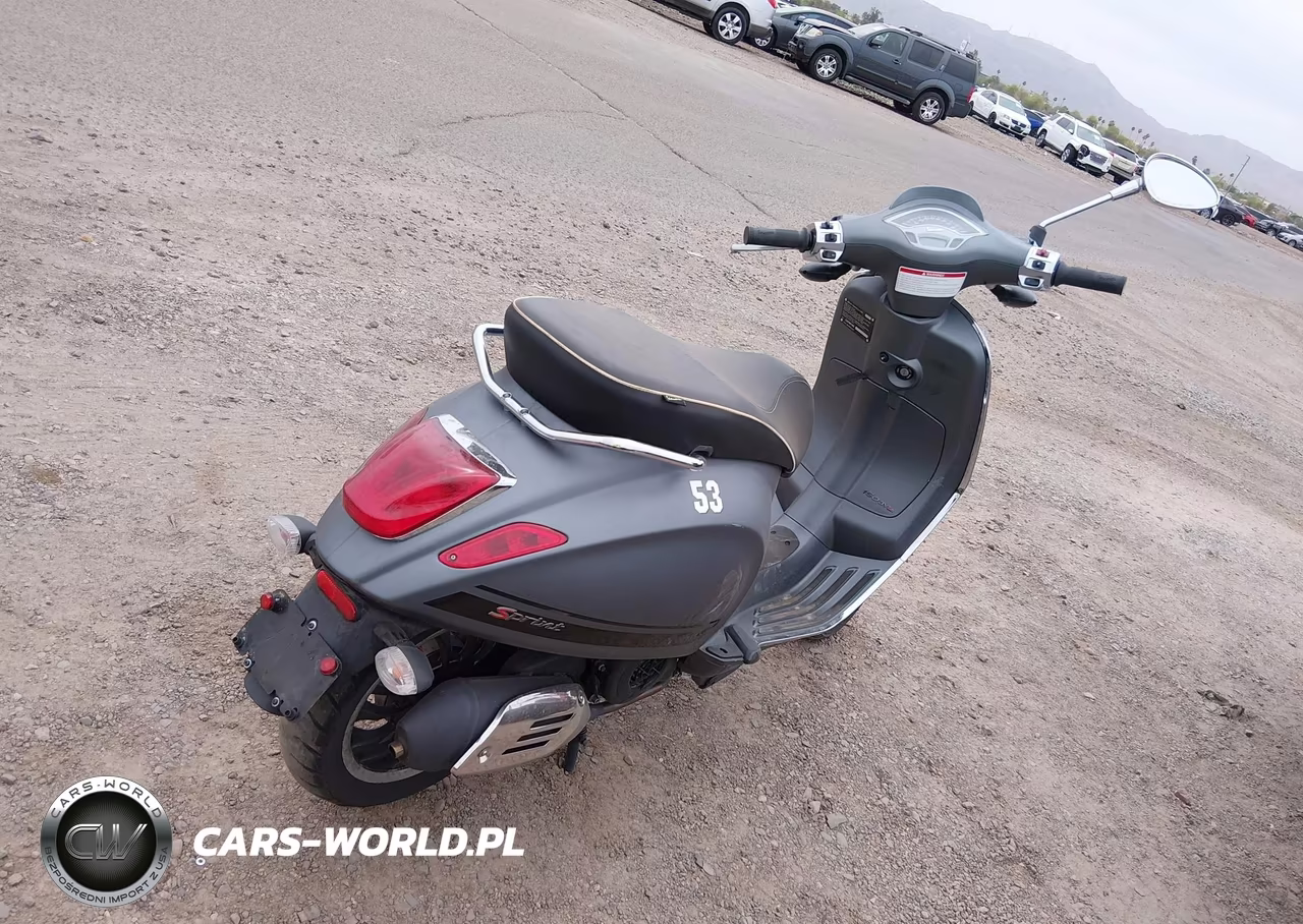 2016 Vespa Sprint 150 3V VIN:ZAPM818G4G5401614 - 4