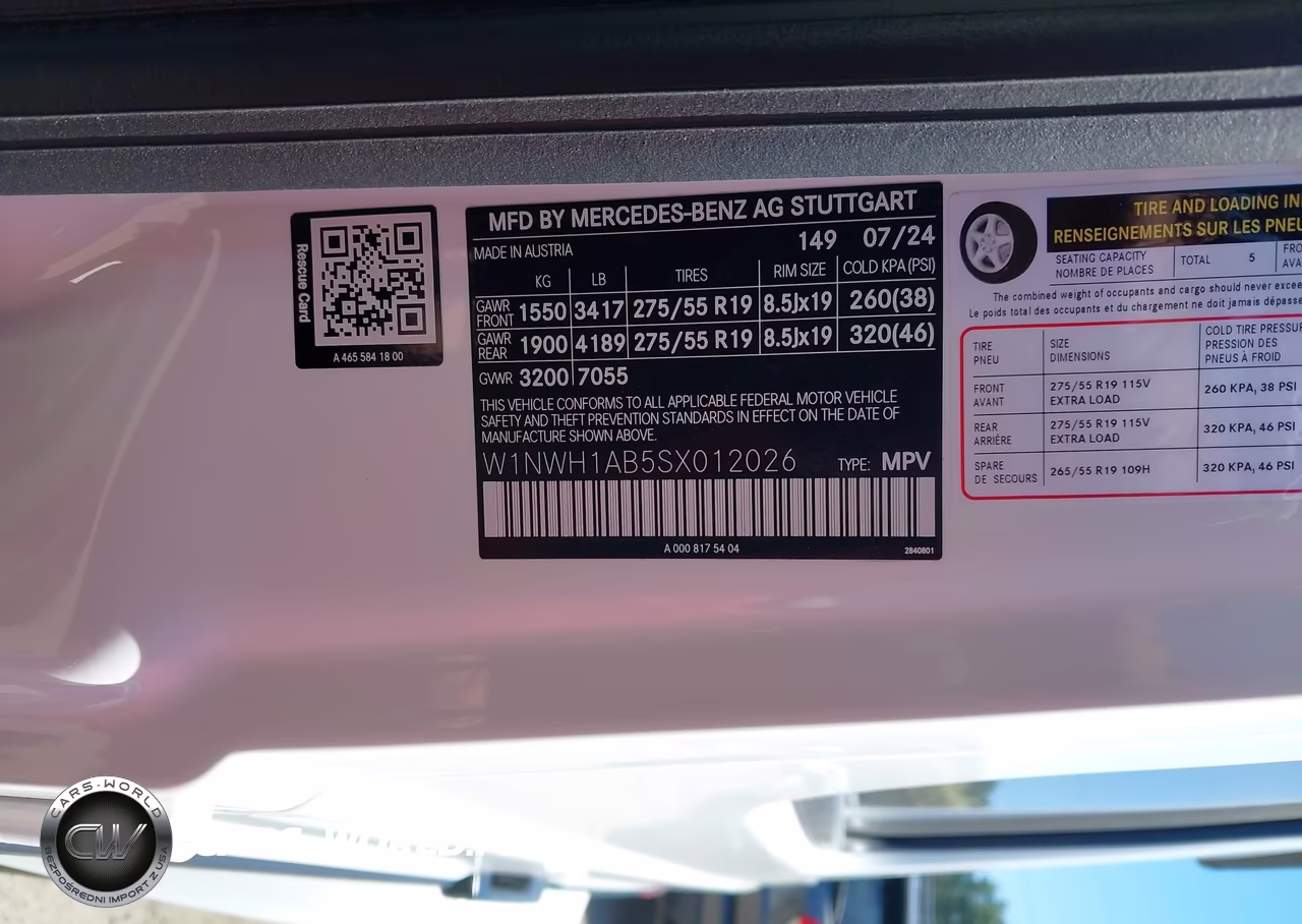 2025 Mercedes-Benz G 550 4Matic VIN:W1NWH1AB5SX012026 - 9